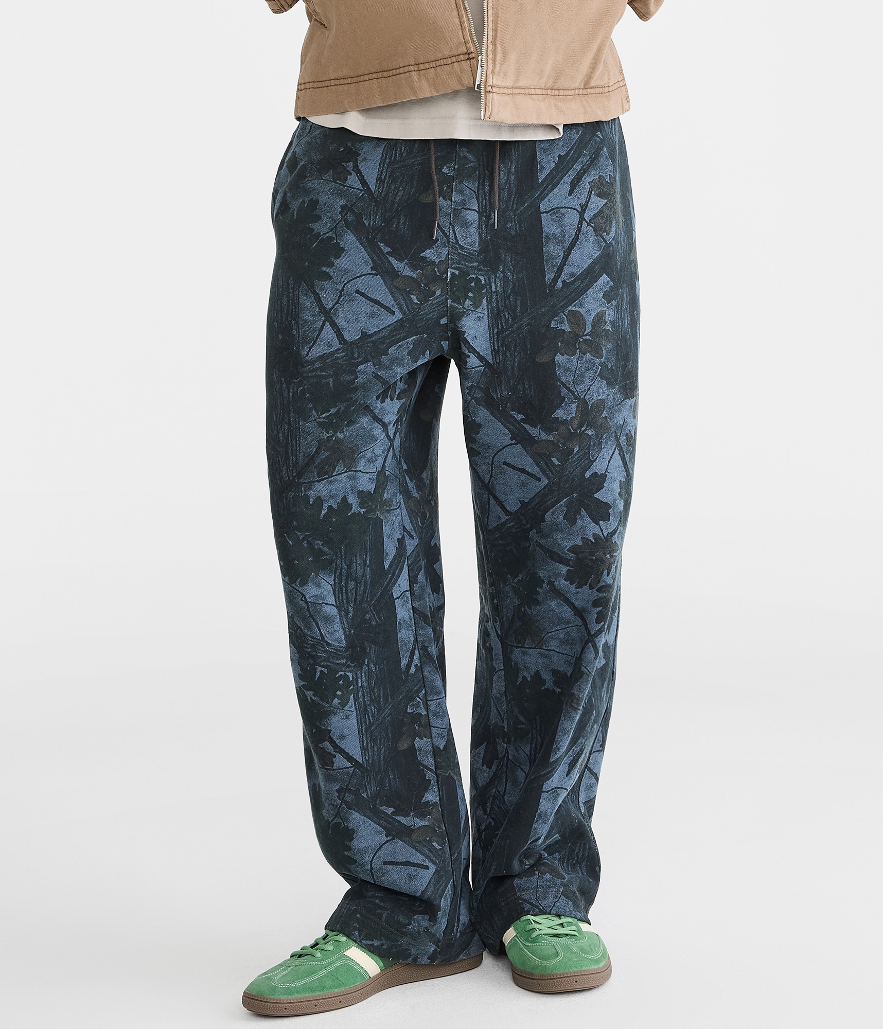 Cloud Soft Dark Forest Camo Baggy Sweatpants