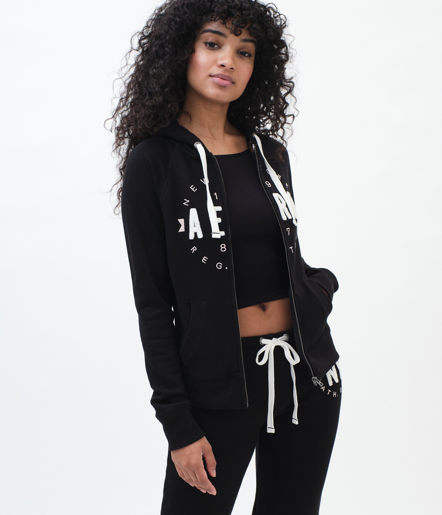 Aero Circle Full-Zip Hoodie