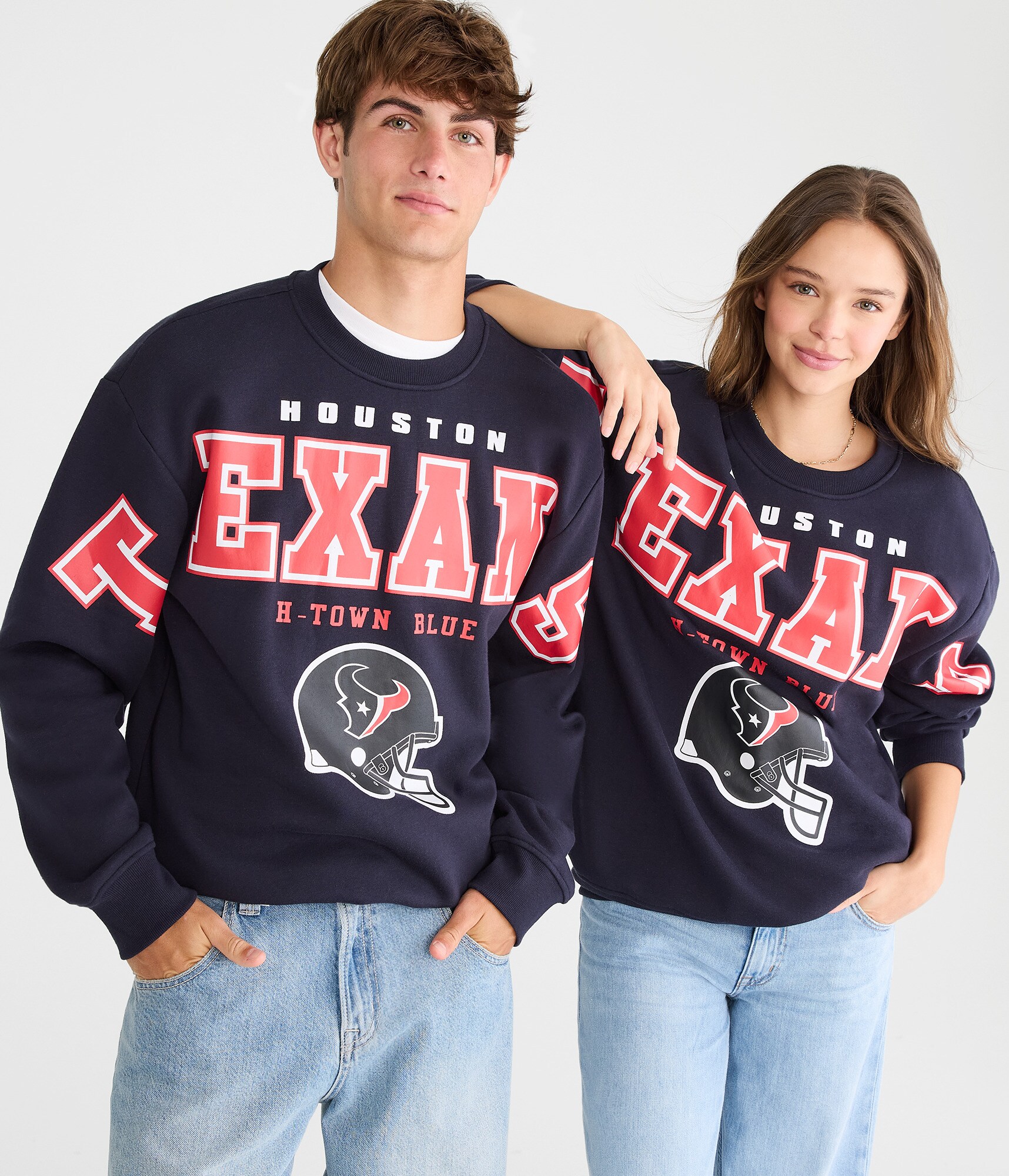 Houston Texans Crew Sweatshirt