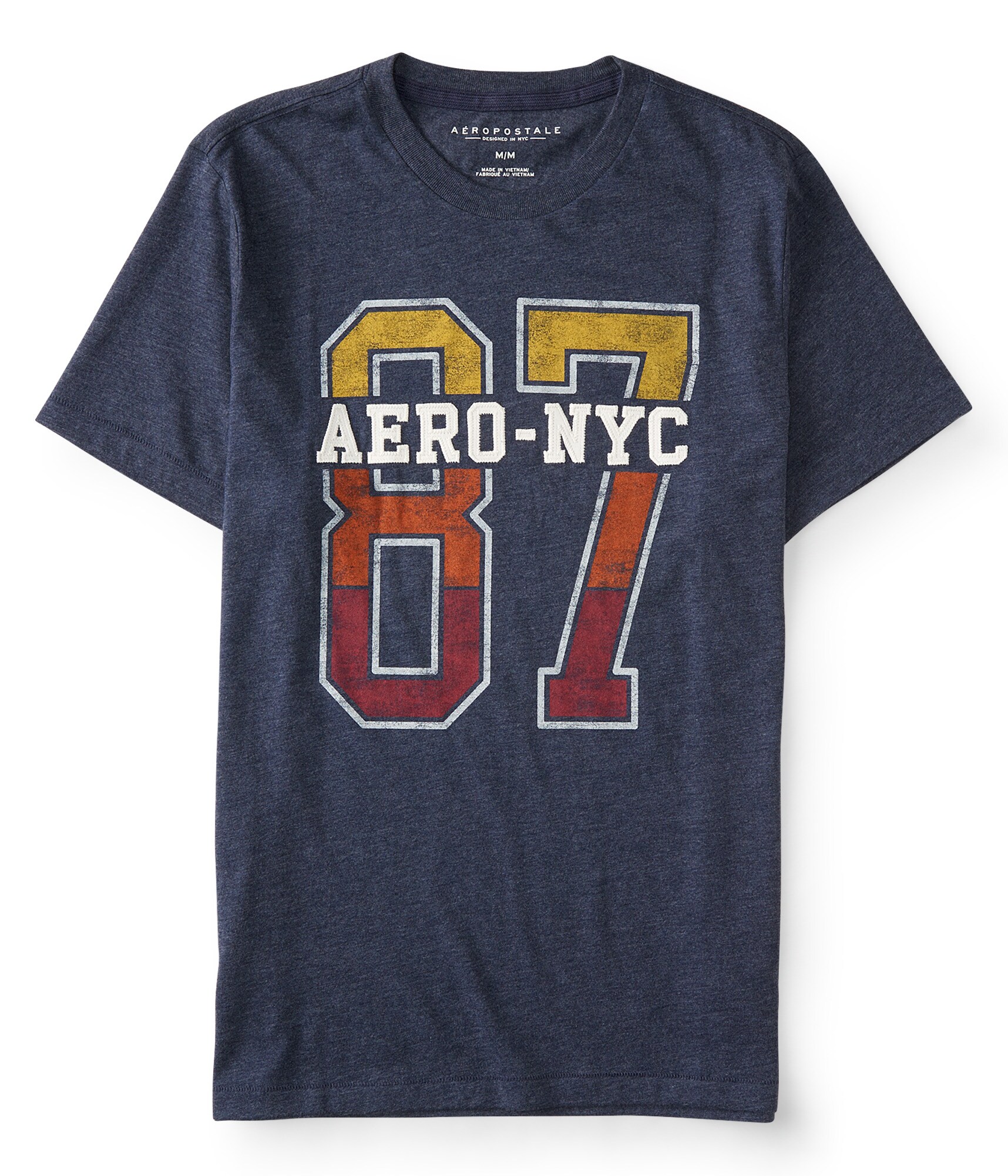 T-shirt Aeropostale PS-NYC Eastern Division 87 - Taille XL 14 Vert - Jeunesse - Occasion Très Bon état
