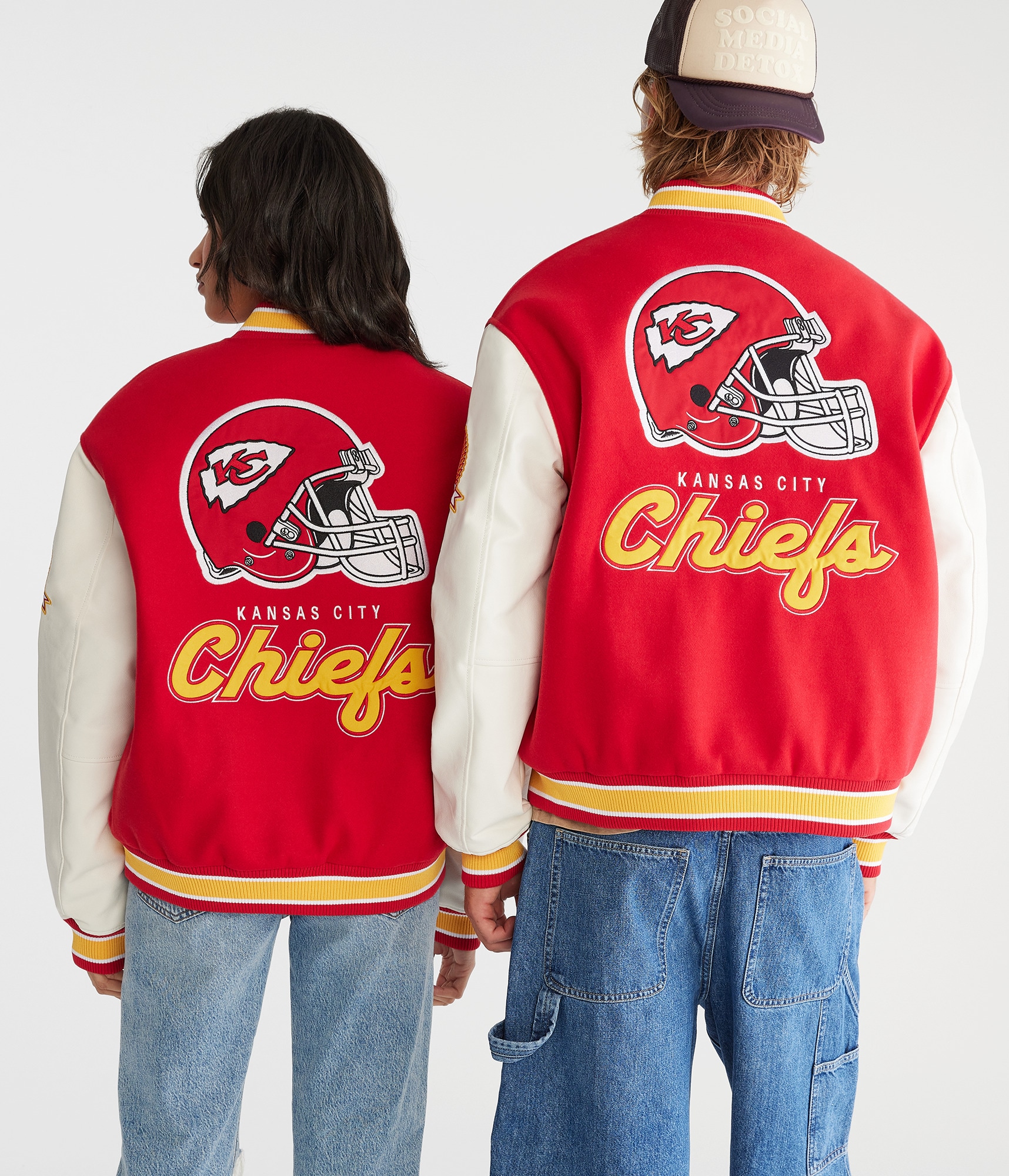 超レア！コラボWaikato CHIEFSヴィンテージウォームアップ Kansas City Chiefs Bomber Jacket