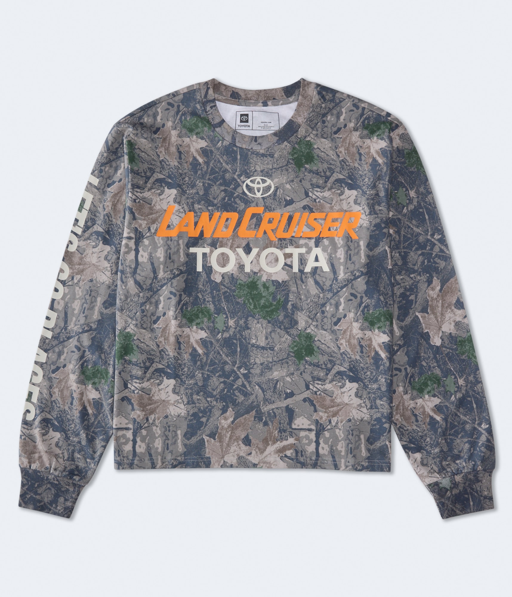 Long Sleeve Toyota Land Cruiser Camo Graphic Tee