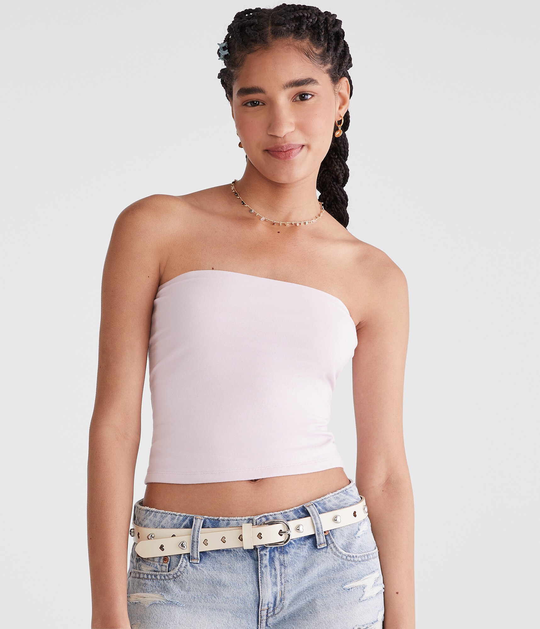 Bandeau Bralette Sans Armatures Aeropostale - Rayé Bleu - Taille ML - Neuf Sans étiquettes