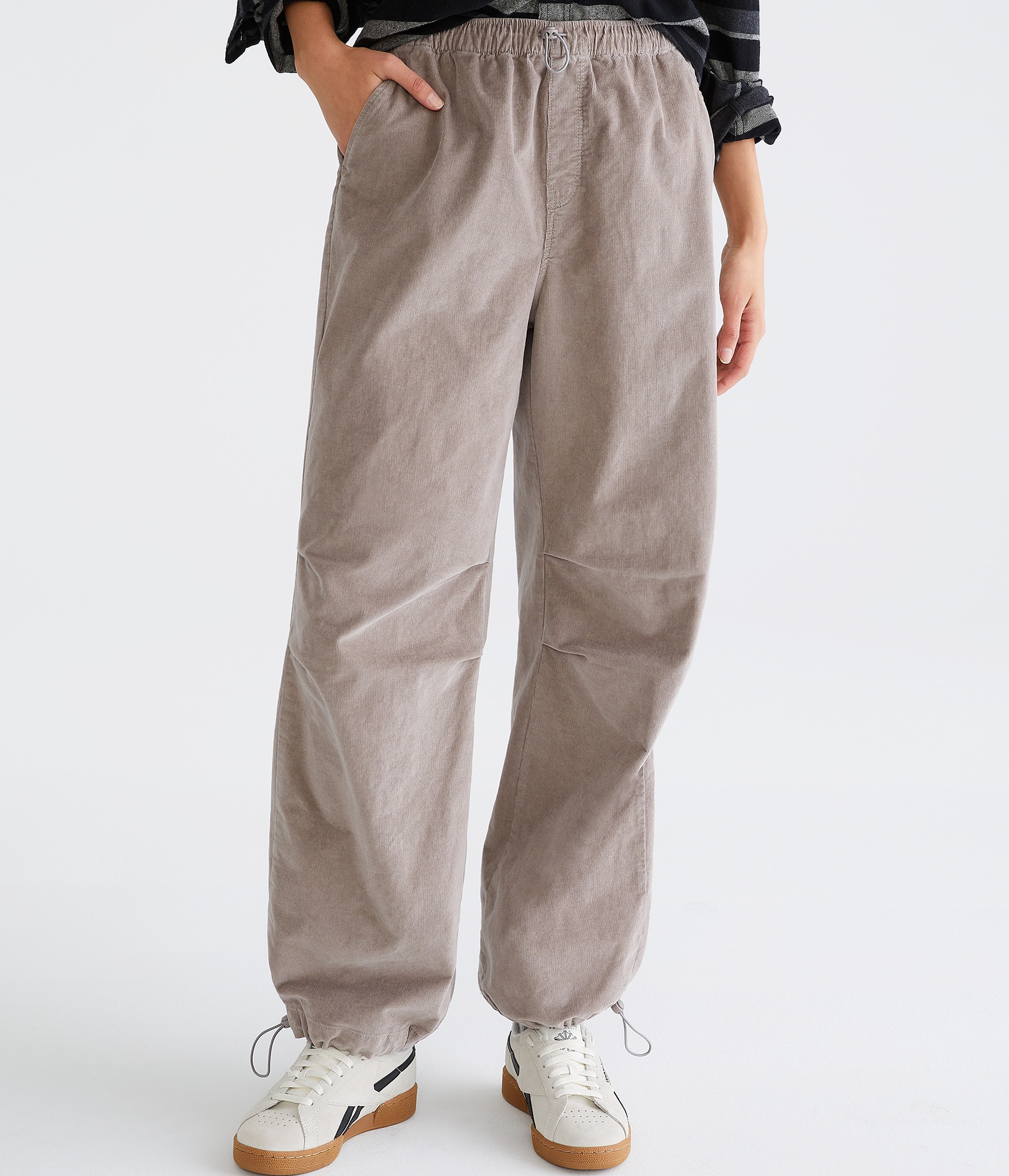 【2plan】Lilyge Corduroy Rivet Parachute Pants 2plan】Lilyge Corduroy Rivet Parachute Pants (2plan/パンツ