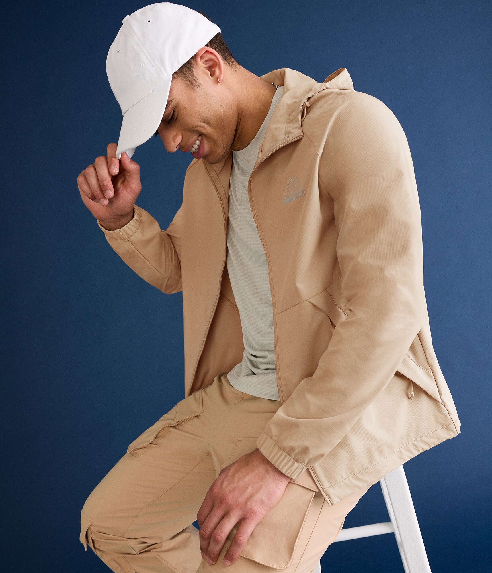 Aero MVMNT Hooded Windbreaker Jacket