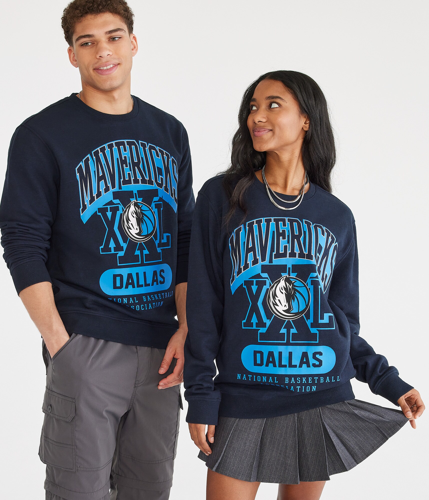 Dallas Mavericks XXL Crew Sweatshirt