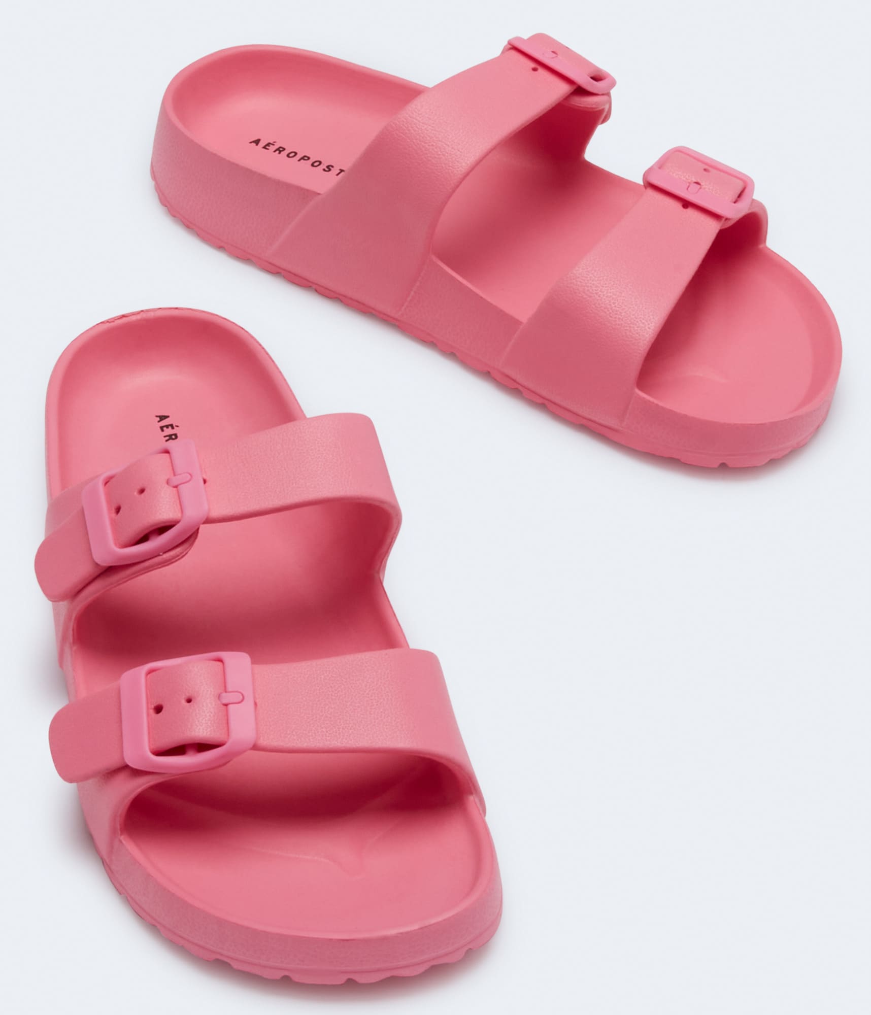 Double-Strap Slide Sandal