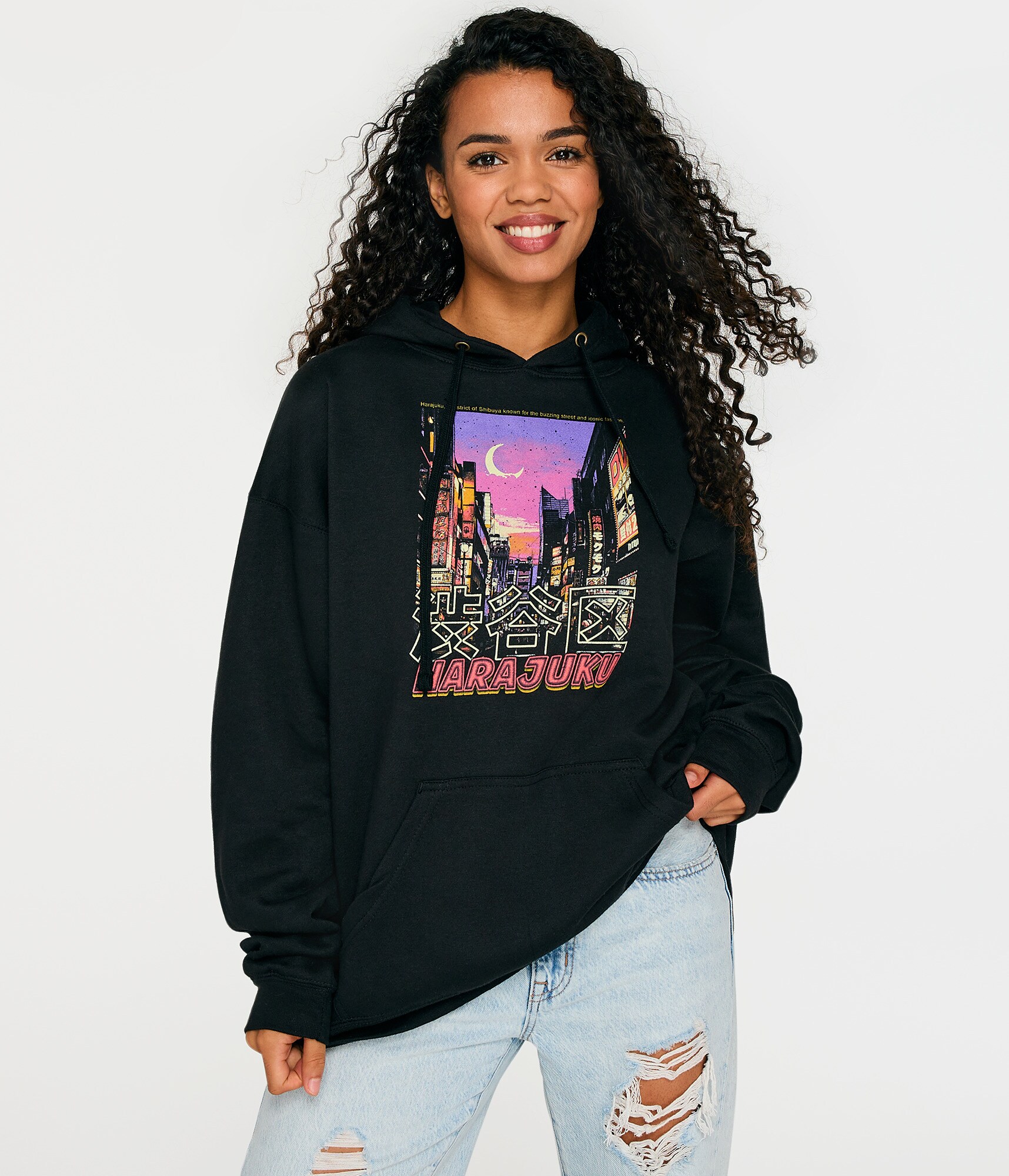 Harajuku Oversized Pullover Hoodie