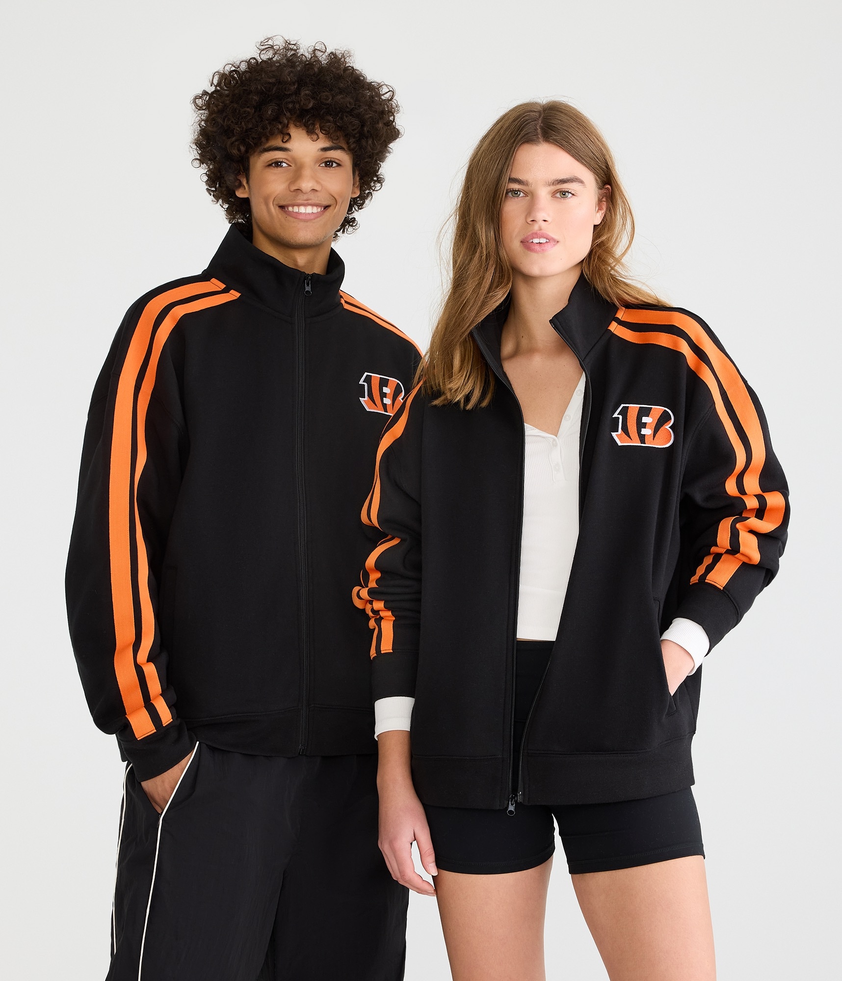 Cincinnati Bengals Fleece Track Jacket