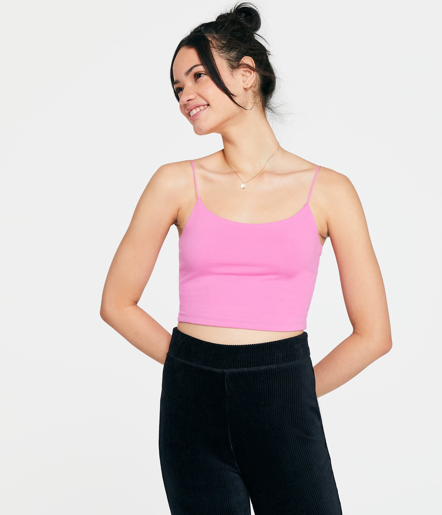 Seriously Soft Cropped Bungee Cami