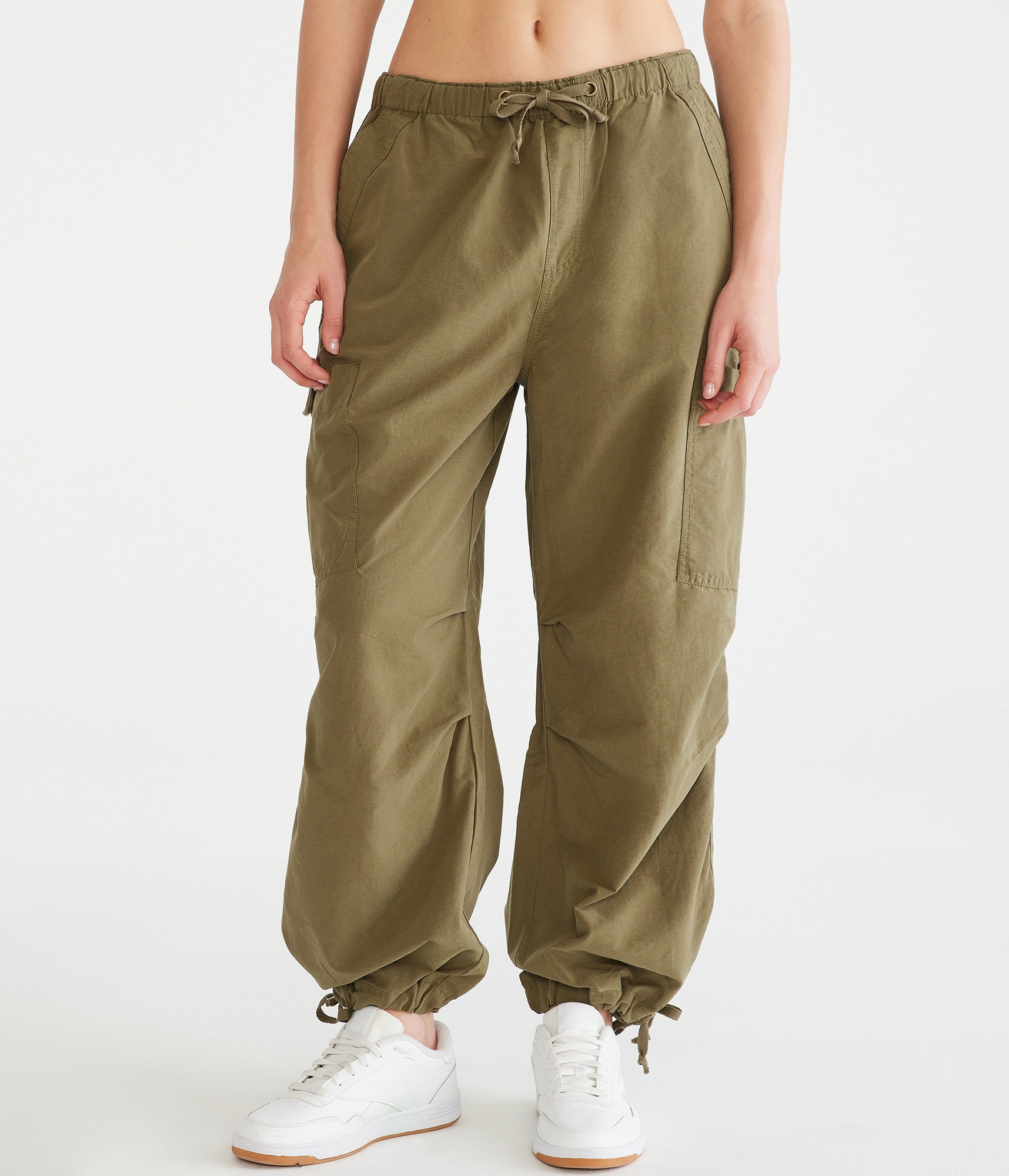 【2plan】Slide Parachute Bijo Cargo Pants 2plan】Slide Parachute Bijo Cargo Pants