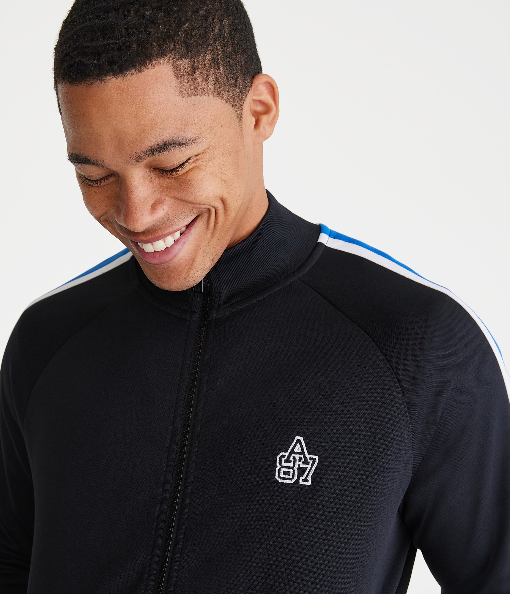【新品タグ付き】aere* stripe twill track jacket Custom Sport-Tek Tricot Track Jacket - Design Track Jackets