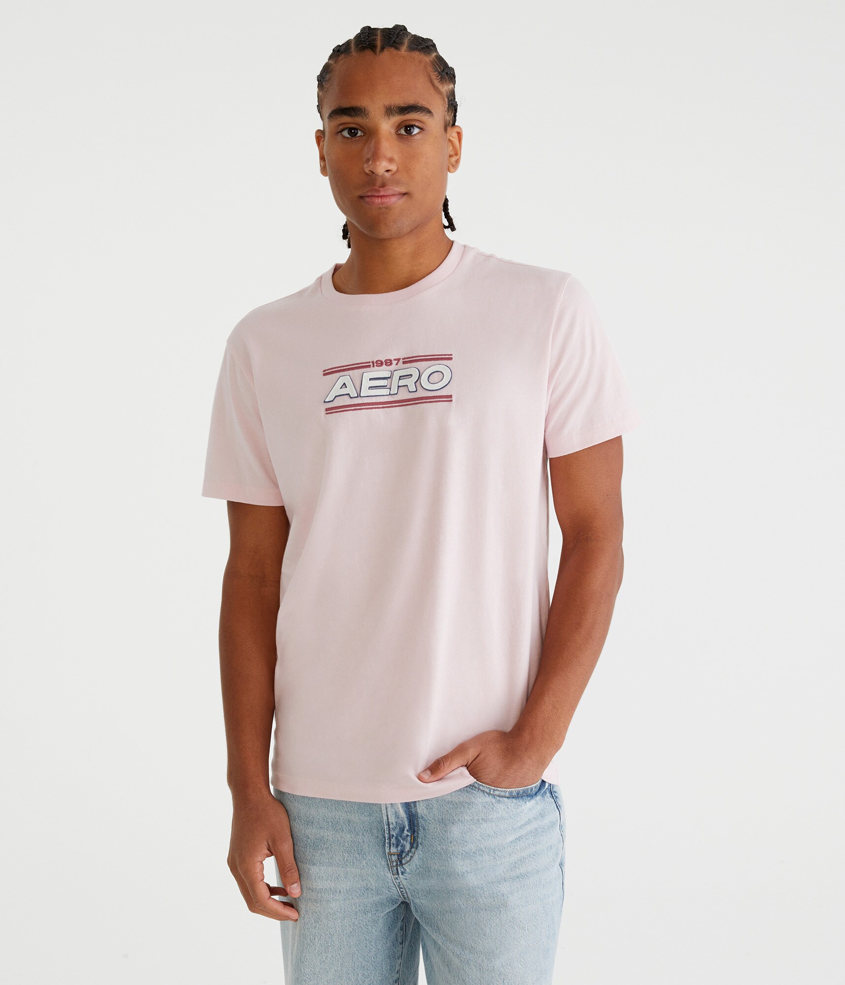 Aero 1987 Applique Graphic Tee