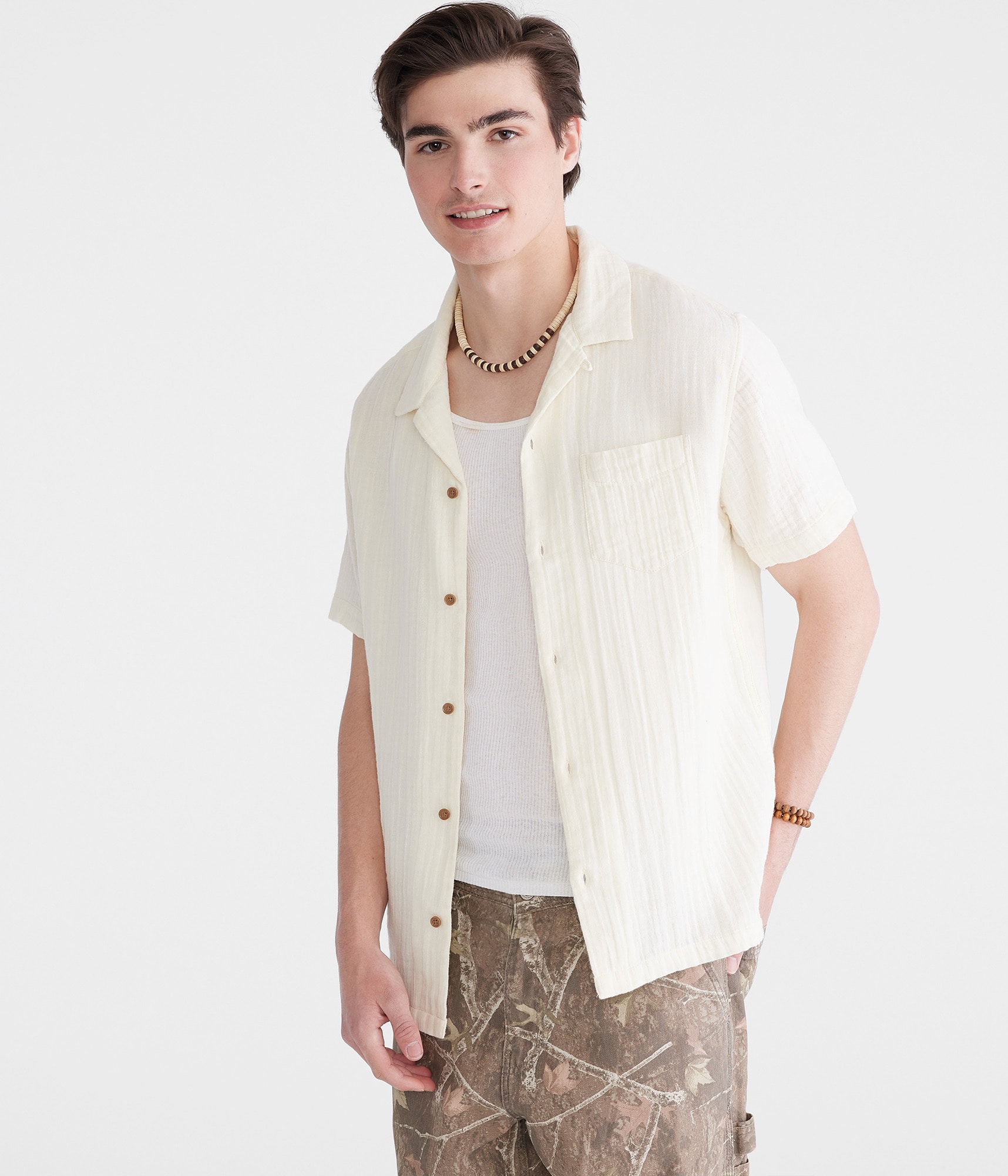 トップス GAUZE MESH CHECK H/S SHIRT 完売品】WYM GAUZE MESH CHECK H/S SHIRT - メルカリ