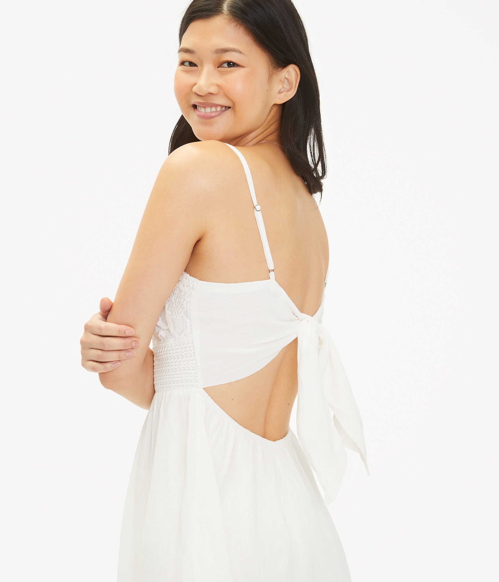 サロペット・オーバーオール・オールインワン Eaphi BACK RIBBON LACE ROMPERS サロペット・オーバーオール・オールインワン eaphi BACK RIBBON