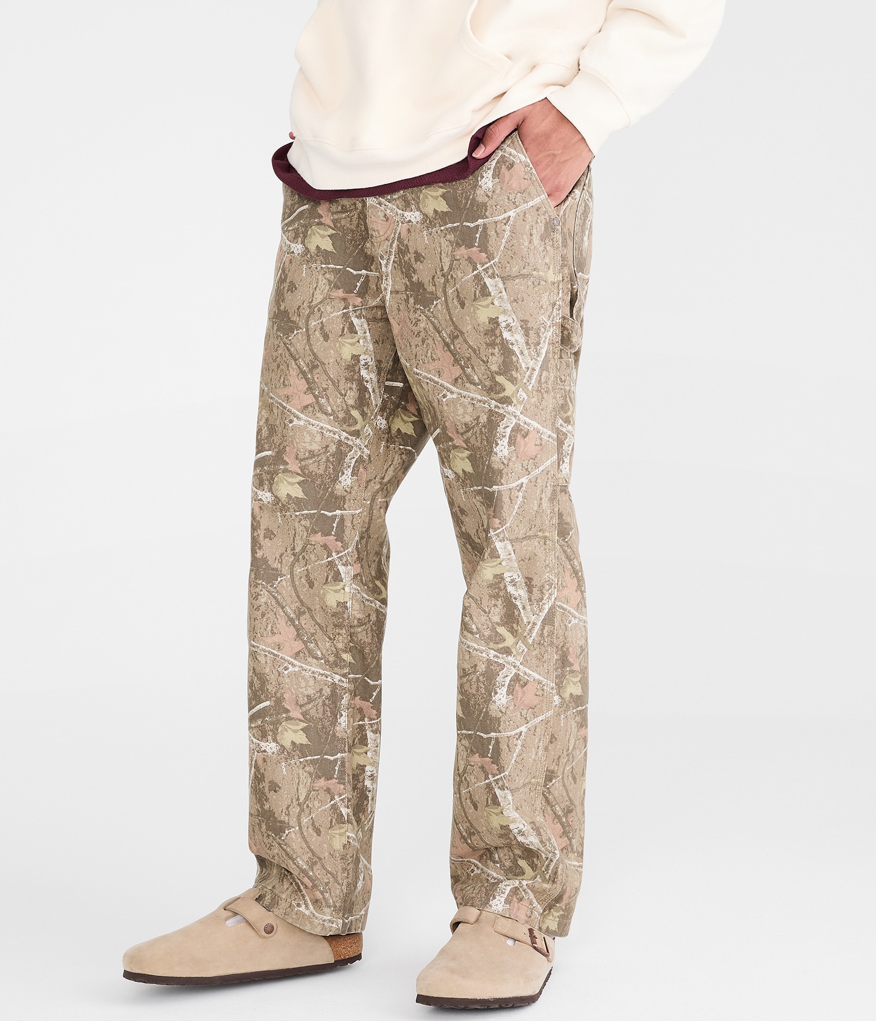 Forest Camo Baggy Carpenter Pants