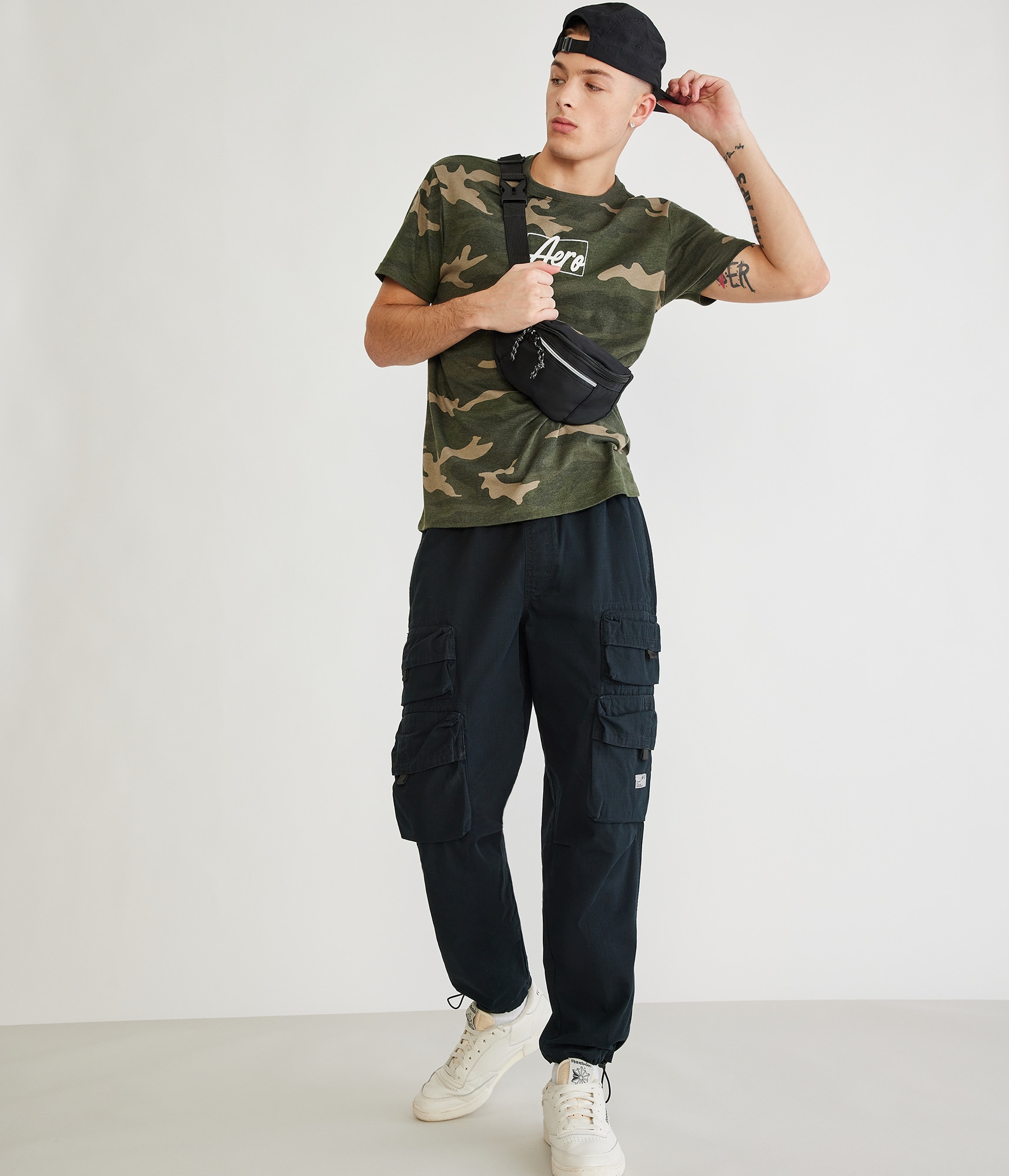 ウェア ballaholic Logo Ripstop Pants (navy) XL ballaholic Logo Ripstop Pants (navy) XL