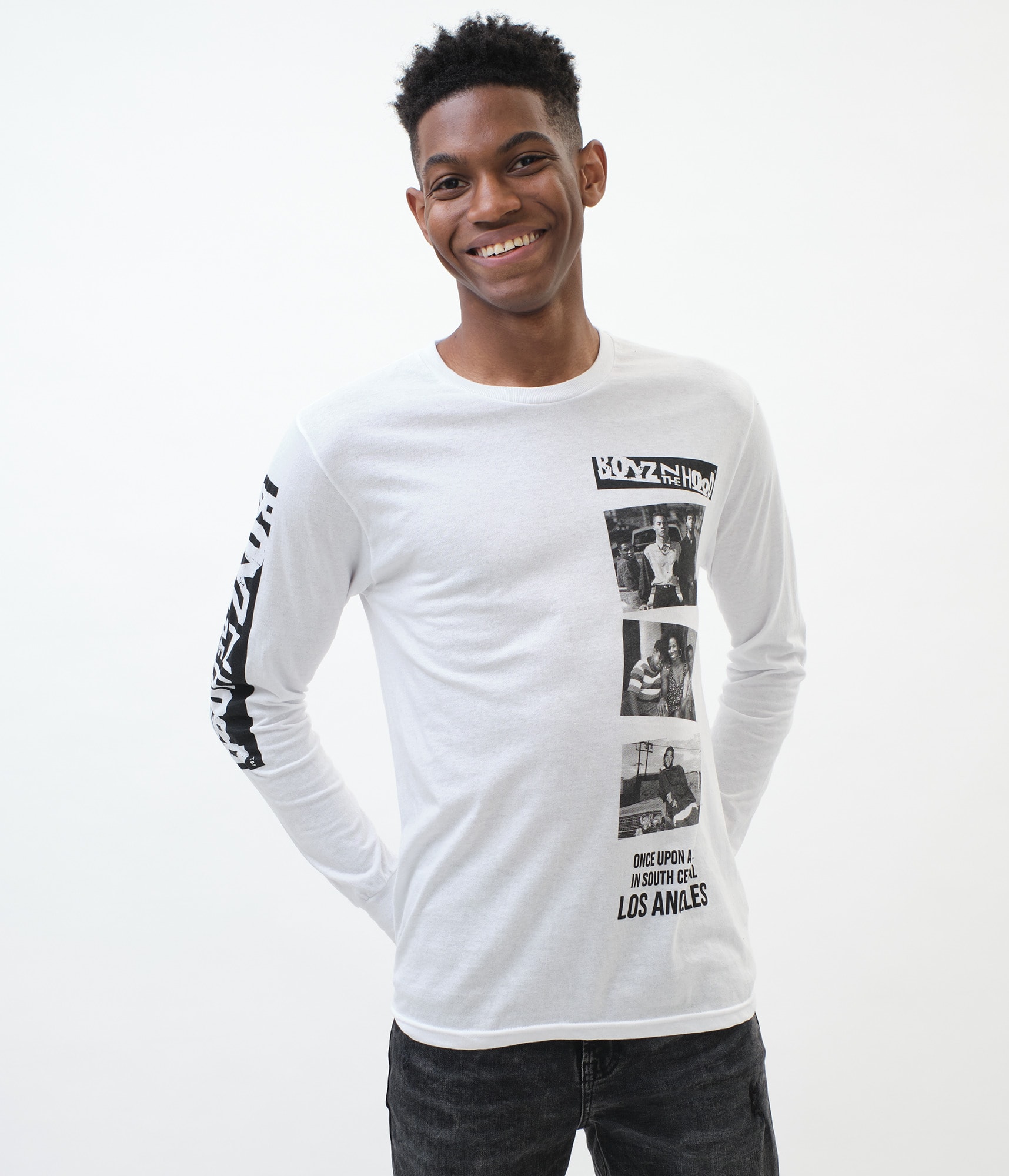 Long Sleeve Boyz N The Hood Once Upon A Time Graphic Tee