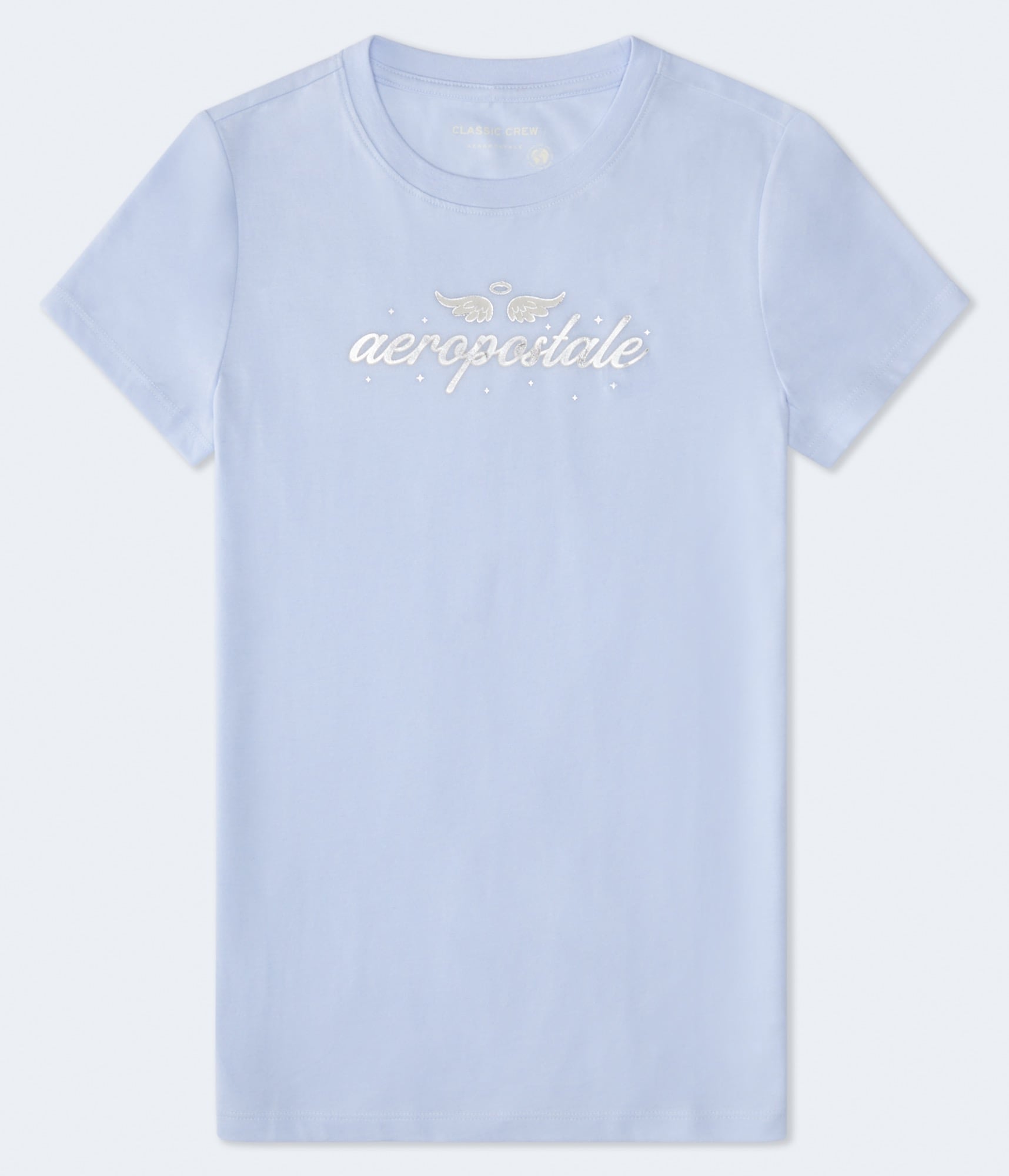 Aeropostale Angel Wings Foil Graphic Tee