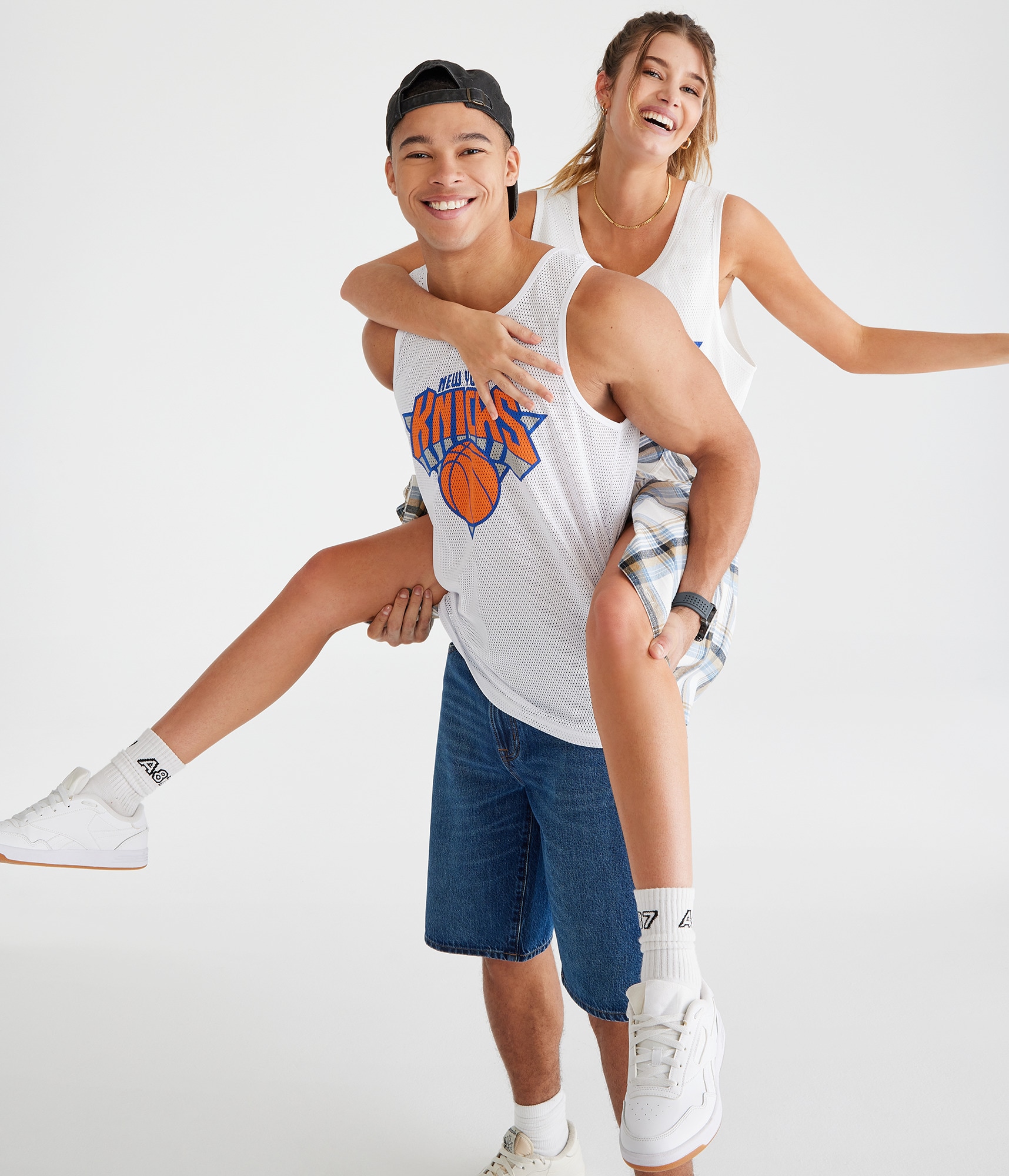 ウェア NEW YORK KNICKS New York Knicks #8 Jersey Mens Medium Blue 212 NYC MLB