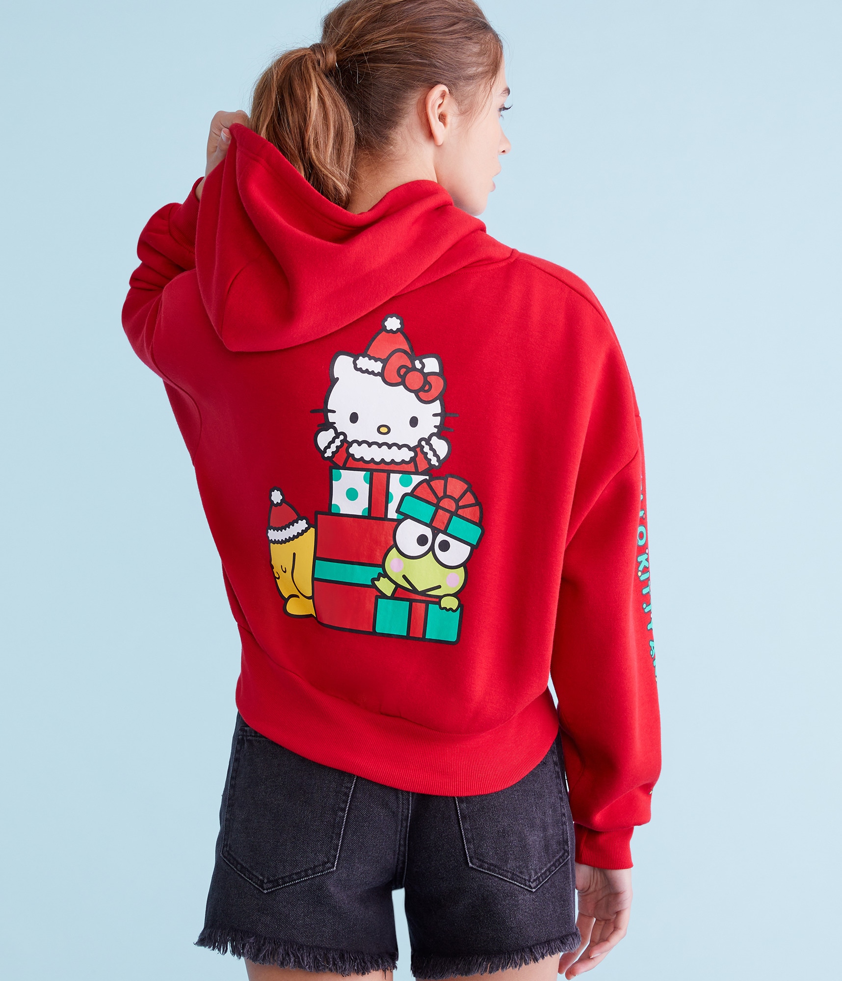 ANGEL HELLO KITTY SWEAT フーディー HELLO KITTY×Candy Stripper】ANGEL HELLO KITTY SWEAT