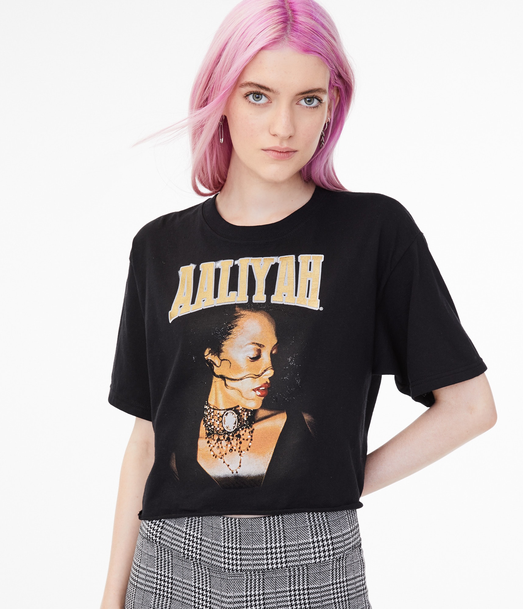 missguided aaliyah shirt