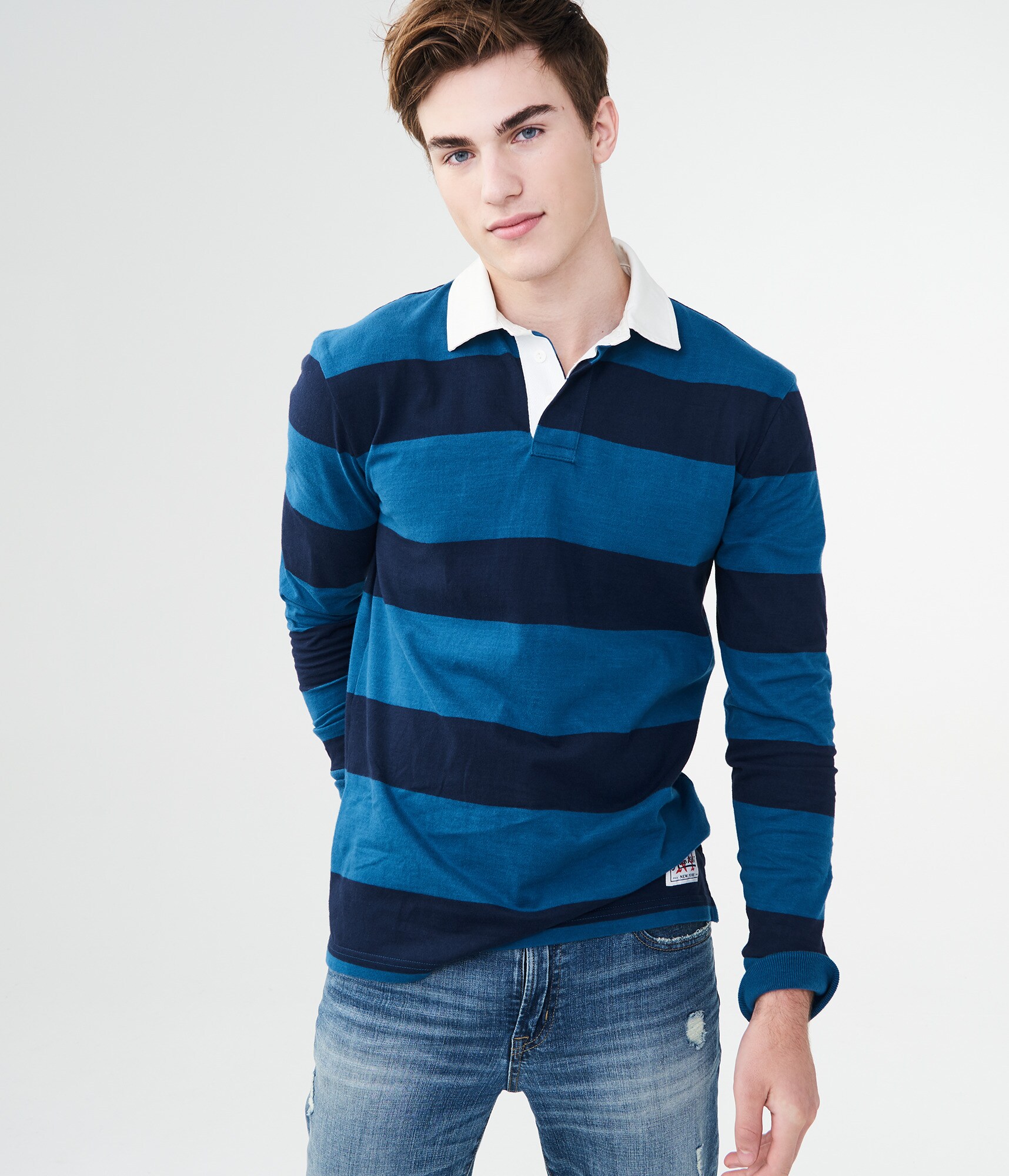 【GENERAL IDEA】GNRL Long Sleeve Rugby T-Shirt - Unisex 91HeL6mQBEL._UY350_.jpg