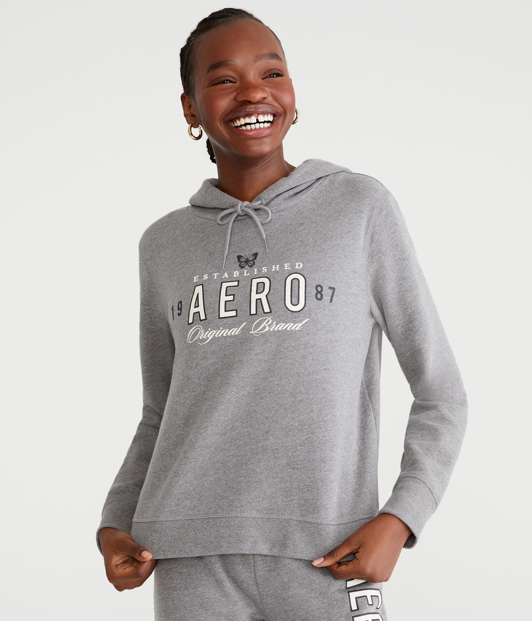 Aero Original Brand Pullover Hoodie