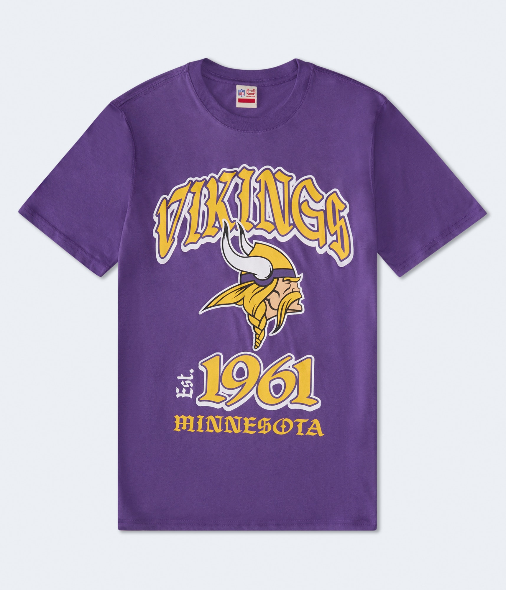 Minnesota Vikings Helmet Relaxed Graphic Tee