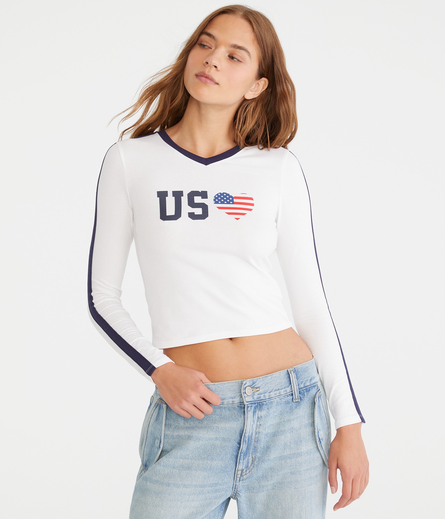売れ筋商品|||コットンオン カットソー トップス レディース Women's Baby Graphic Tee Lunar wings/dusk blue THE BABY TEE – Joe's® Jeans