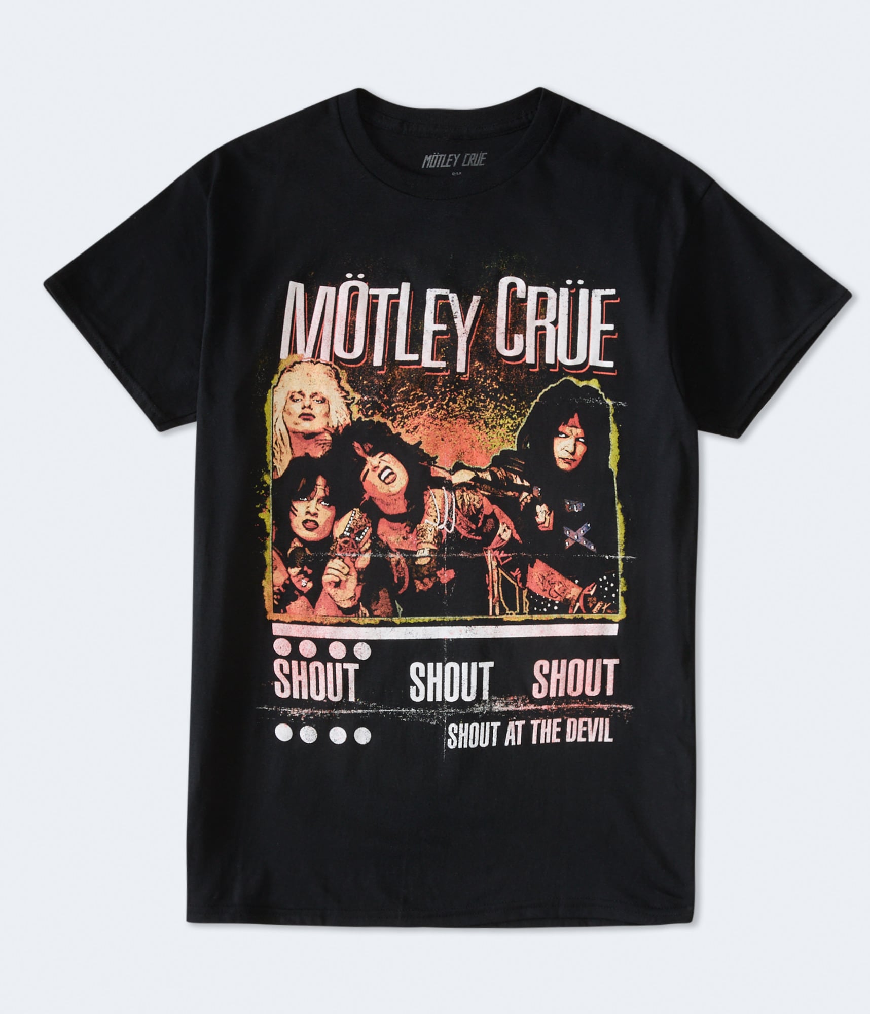 Mötley Crüe Shout At The Devil Graphic Tee