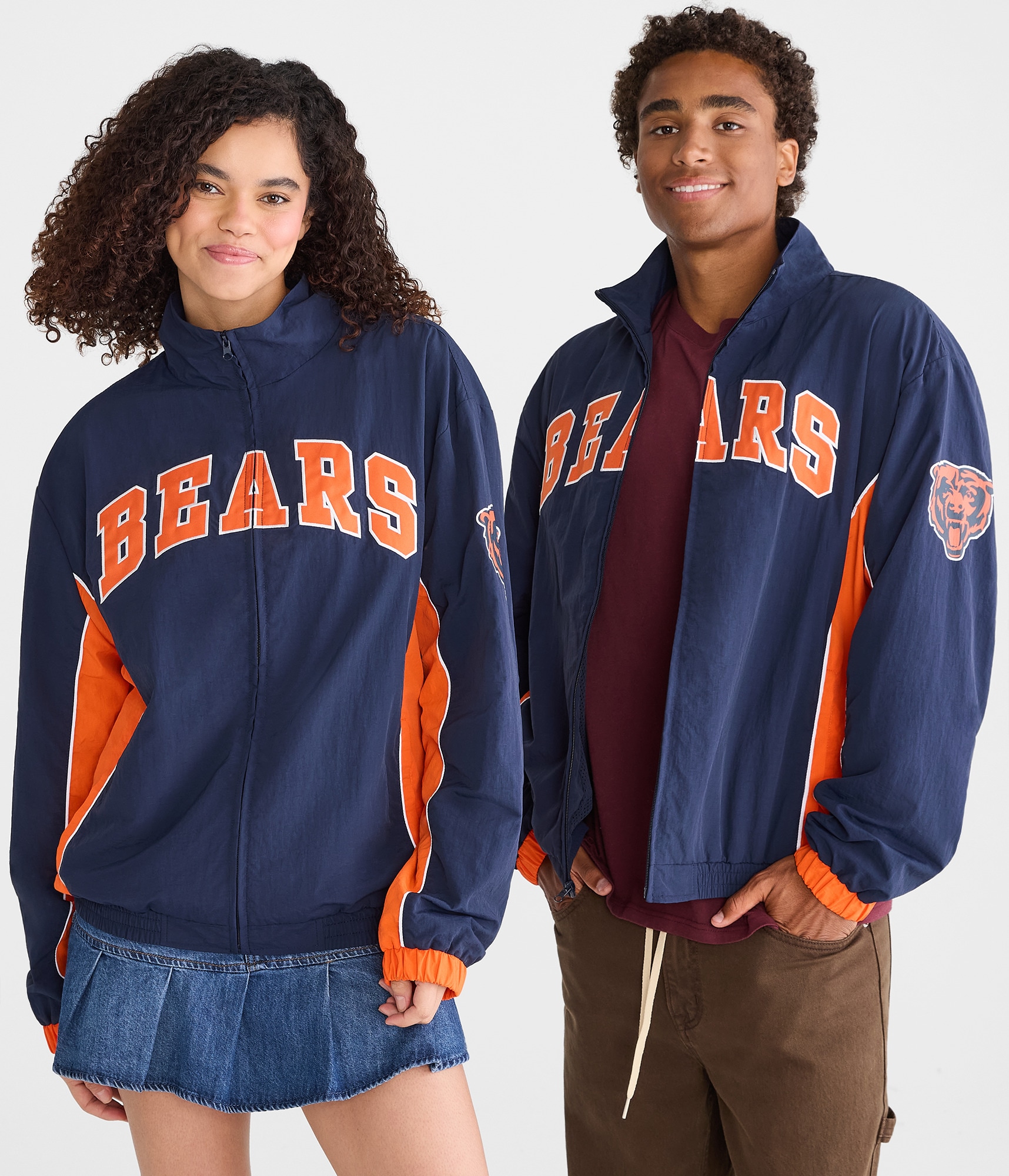 Chicago Bears ボンバージャケット ネイビー　NFL Chicago Bears ボンバージャケット ネイビー NFL Chicago Bears Navy
