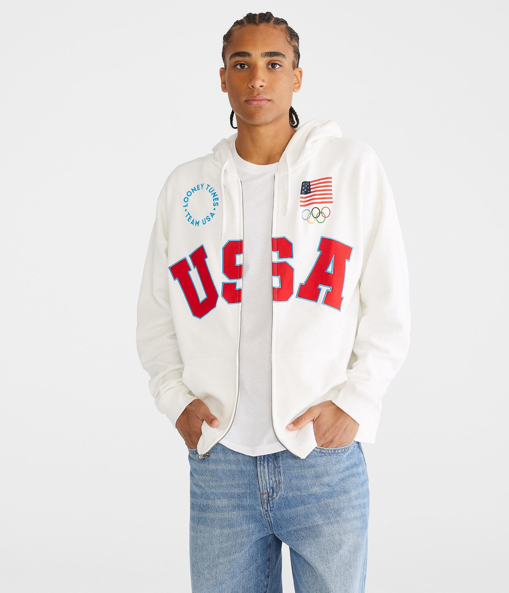 Looney Tunes x Team USA Full-Zip Hoodie
