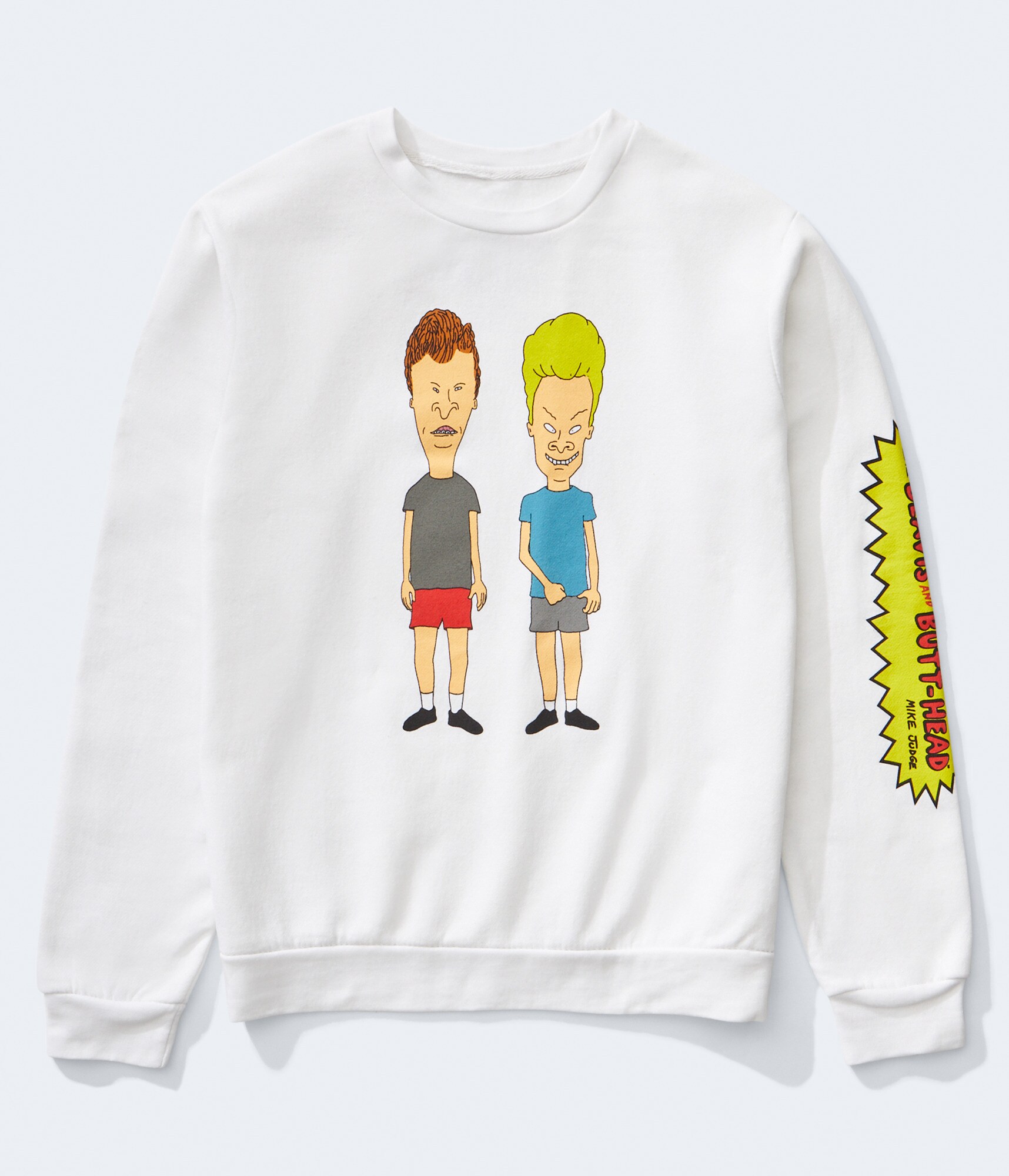 美品【BEAVIS AND BUTT-HEAD × JS】スウェット セール】【BEAVIS AND BUTT-HEAD × JS】ビーバス・アンド