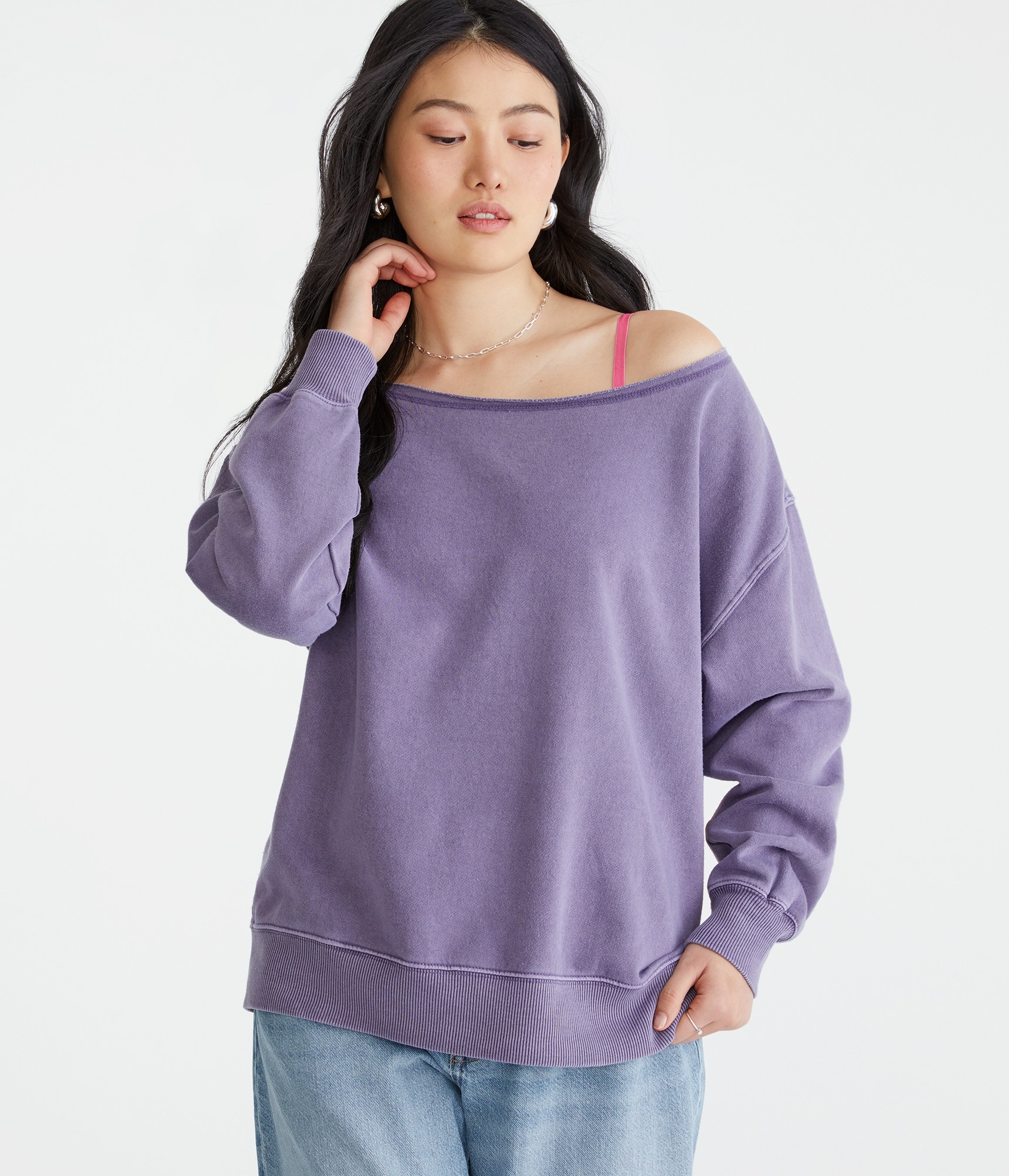 off shoulder sweat – célon