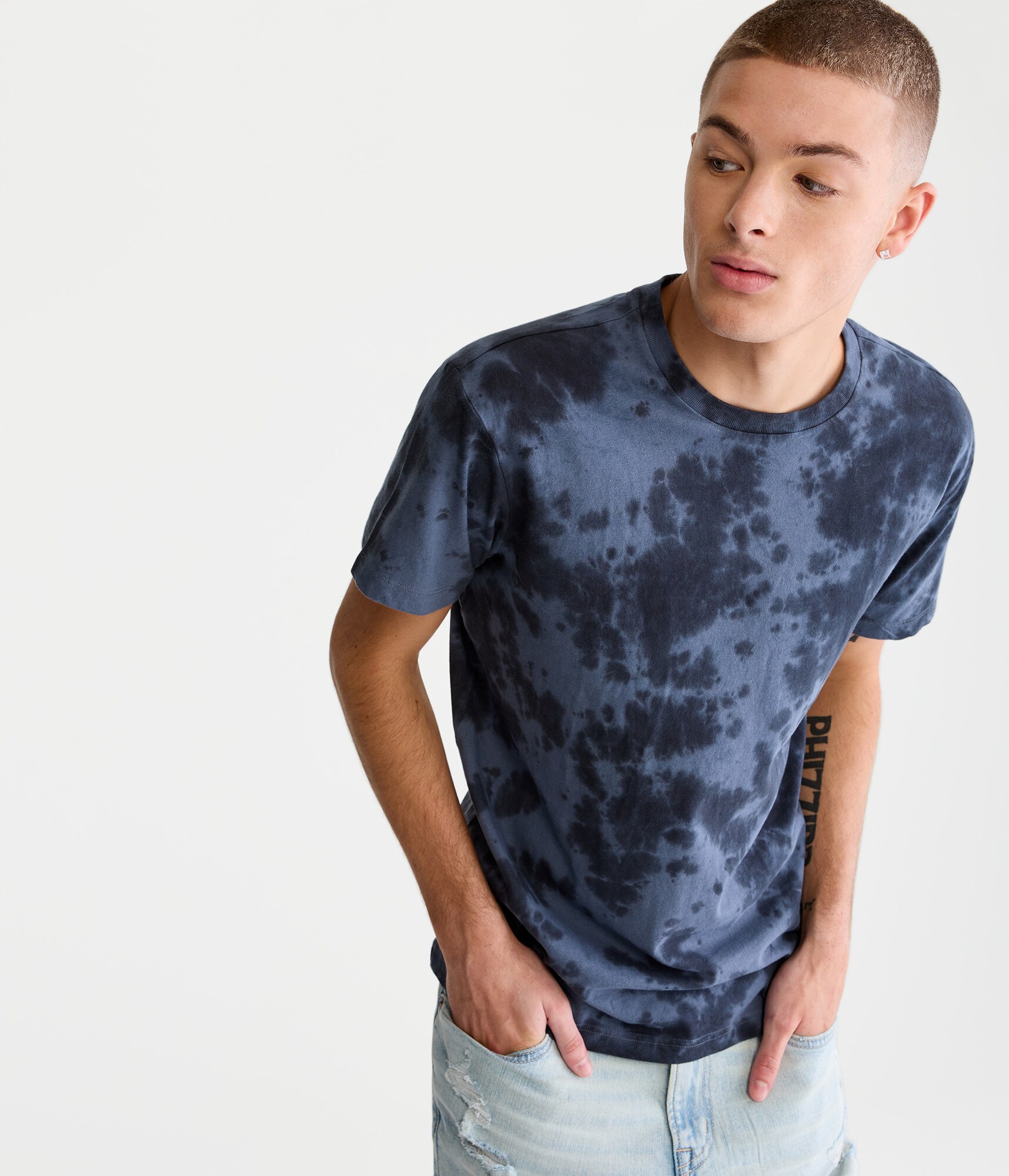 Cloud Tie-Dye Crew Tee