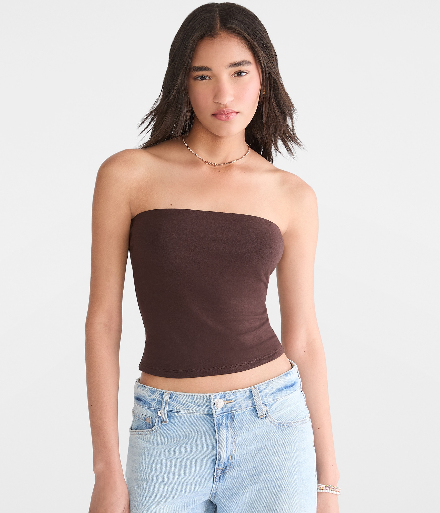 トップス meltthelady basic tube tops Seriously Soft Everyday Tube Top