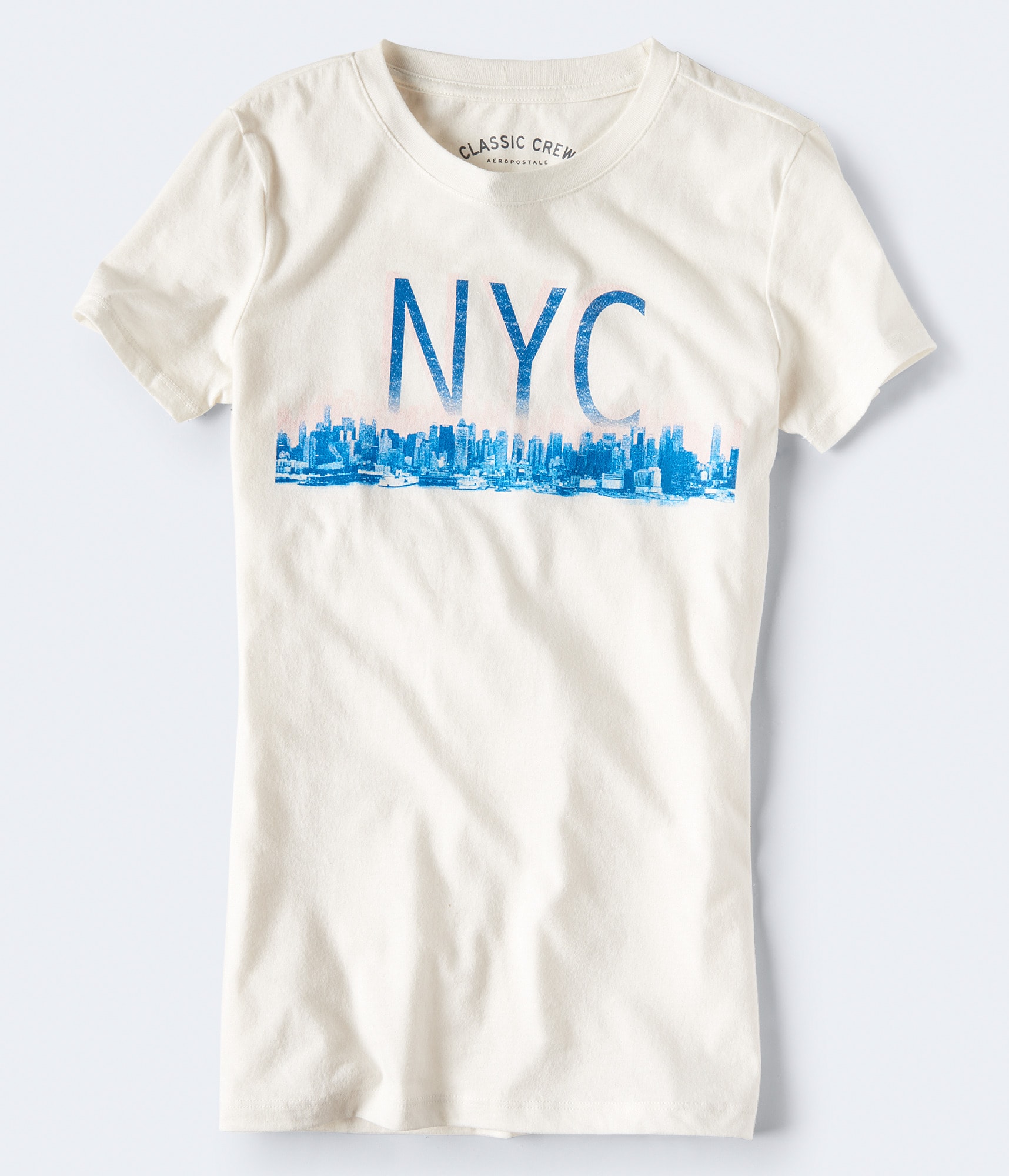 nyc skyline graphic tee