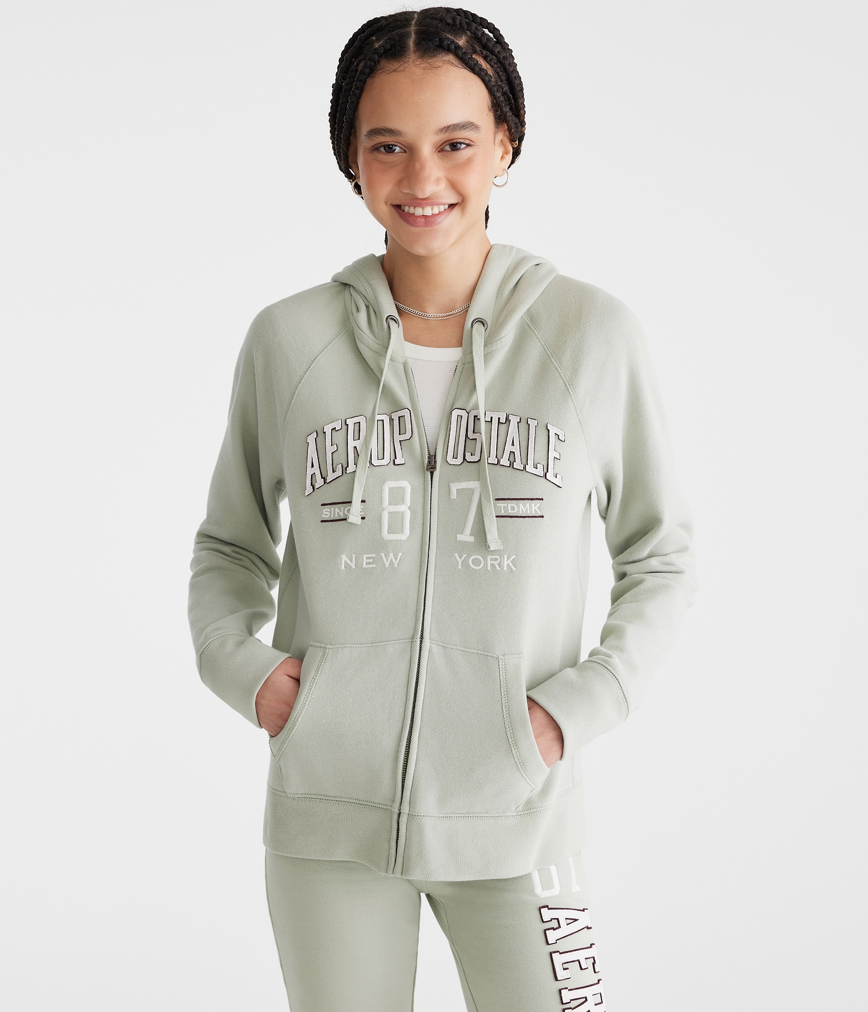 Aeropostale Since 87 Full-Zip Hoodie Aeropostale Since 87 Full-Zip Hoodie