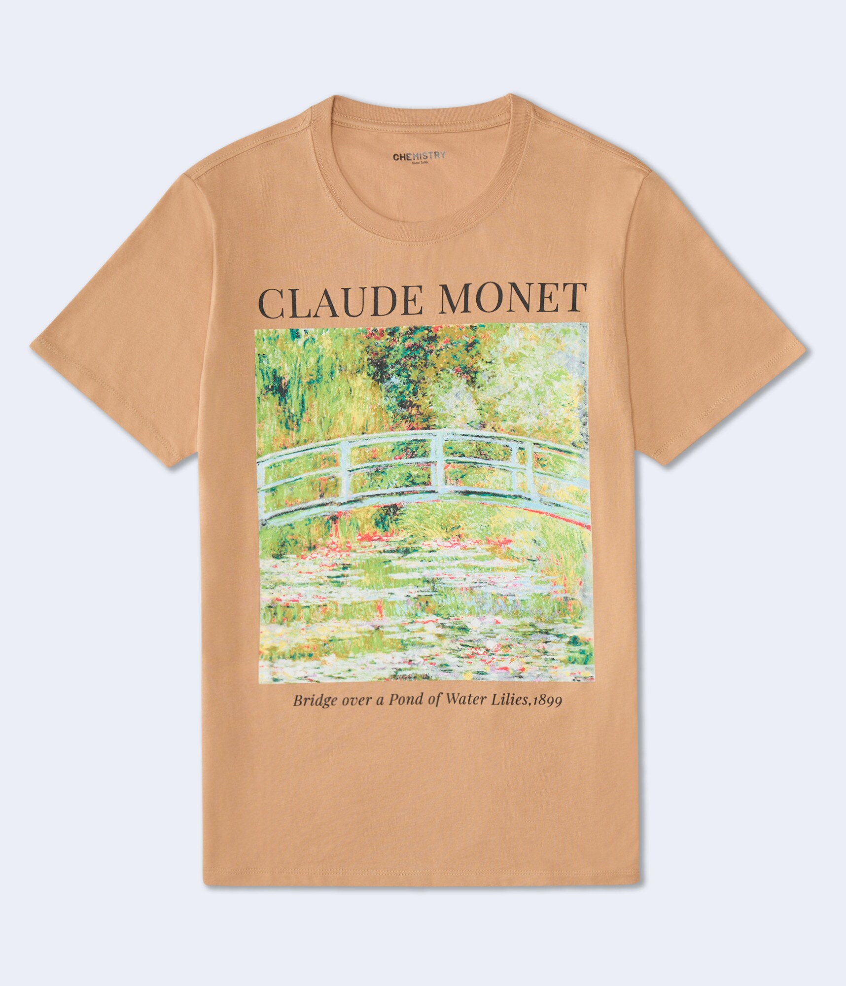 Claude Monet Water Lilies Oversized Graphic Tee