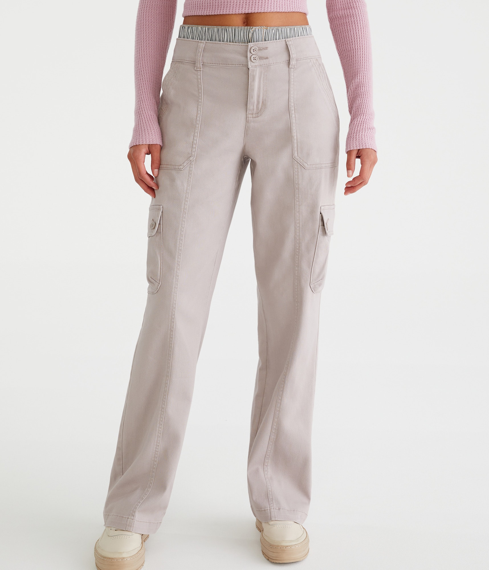 ★24-25FW新作★LUV IS TRUE★FS BOOTSCUT POCKET CARGO PANTS LUV IS TRUE]☆24FW☆FS BOOTSCUT POCKET CARGO PANTS