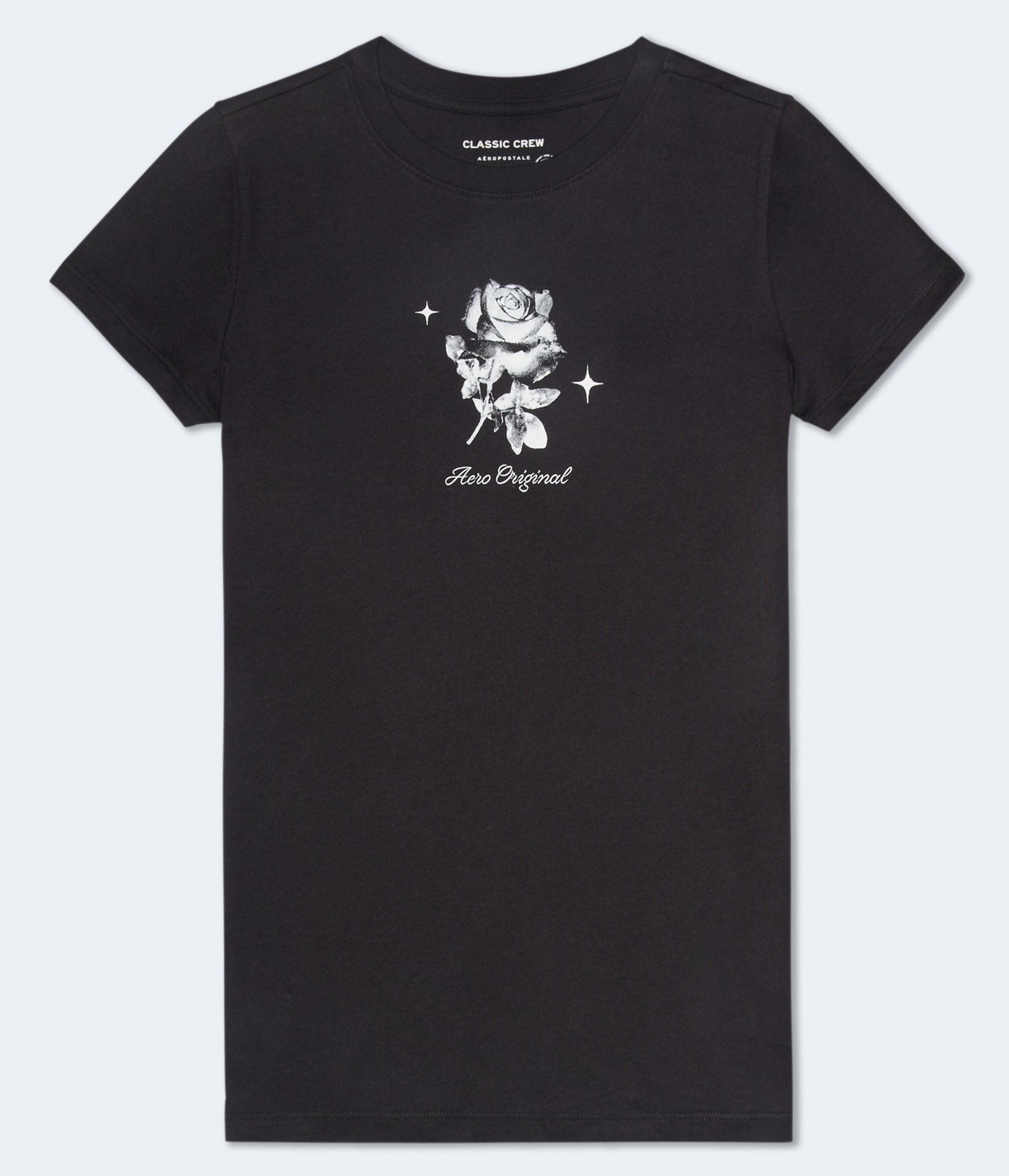 Aero Dotted Rose Graphic Tee