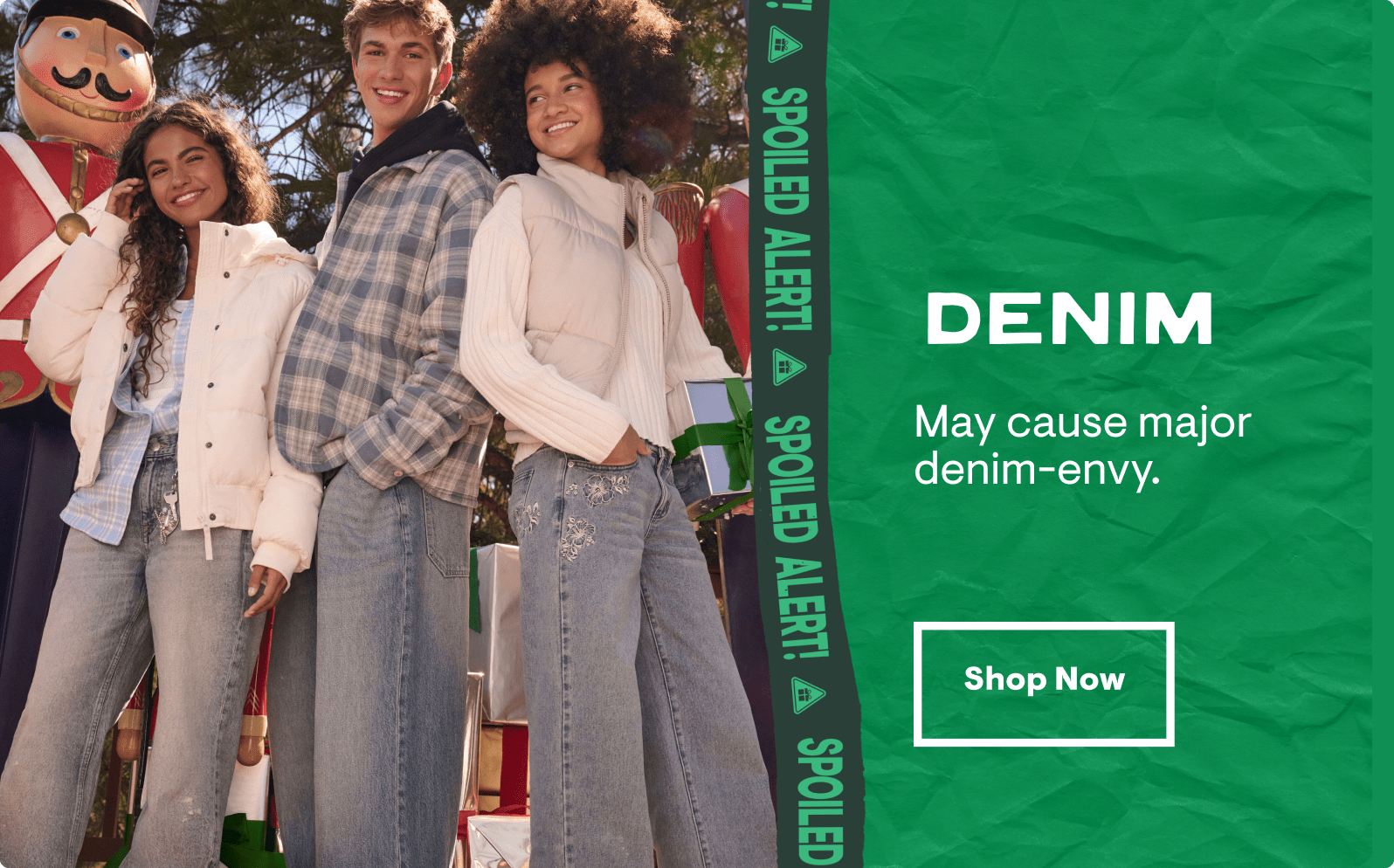 Denim: May cause major denim-envy. Shop Now