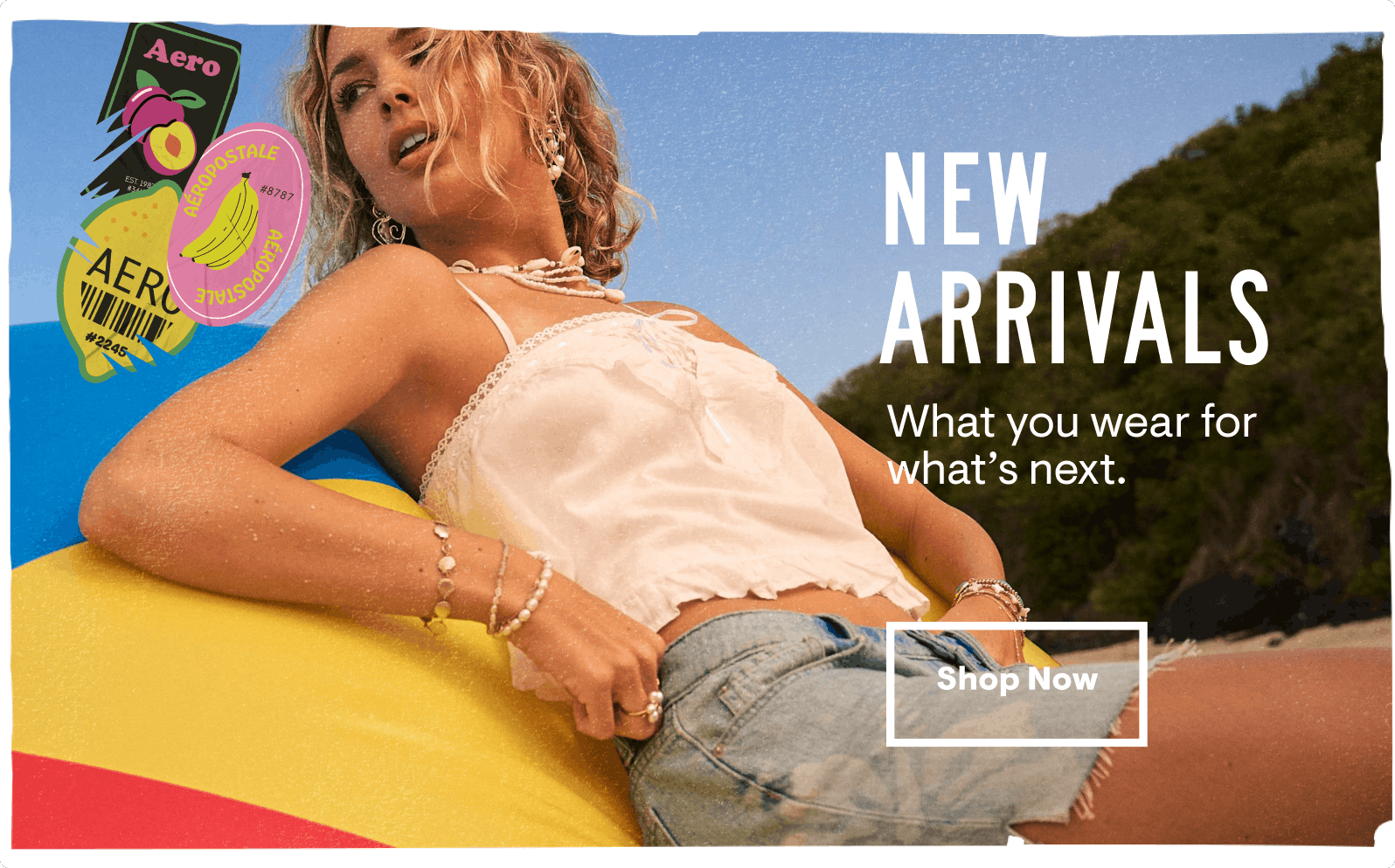 New Arrivals: What you wear for what's next. Shop Now